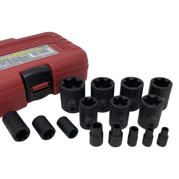 CTA Mixed Drive Size External Torx Plus Socket Set 15 Pieces