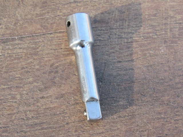 MAC TOOLS M2E 1/4″ DRIVE 2″ EXTENSION M2 E 2 INCH CHROME EXT NICE USED