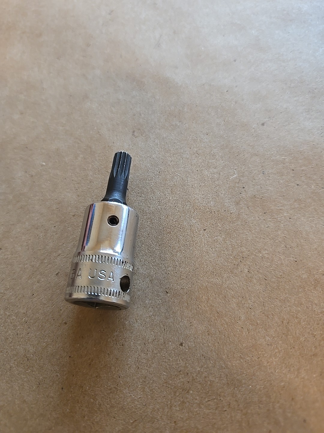 Snap On 3/8″ Drive 6MM Metric Chrome Triple Square Socket USA FTSM6A