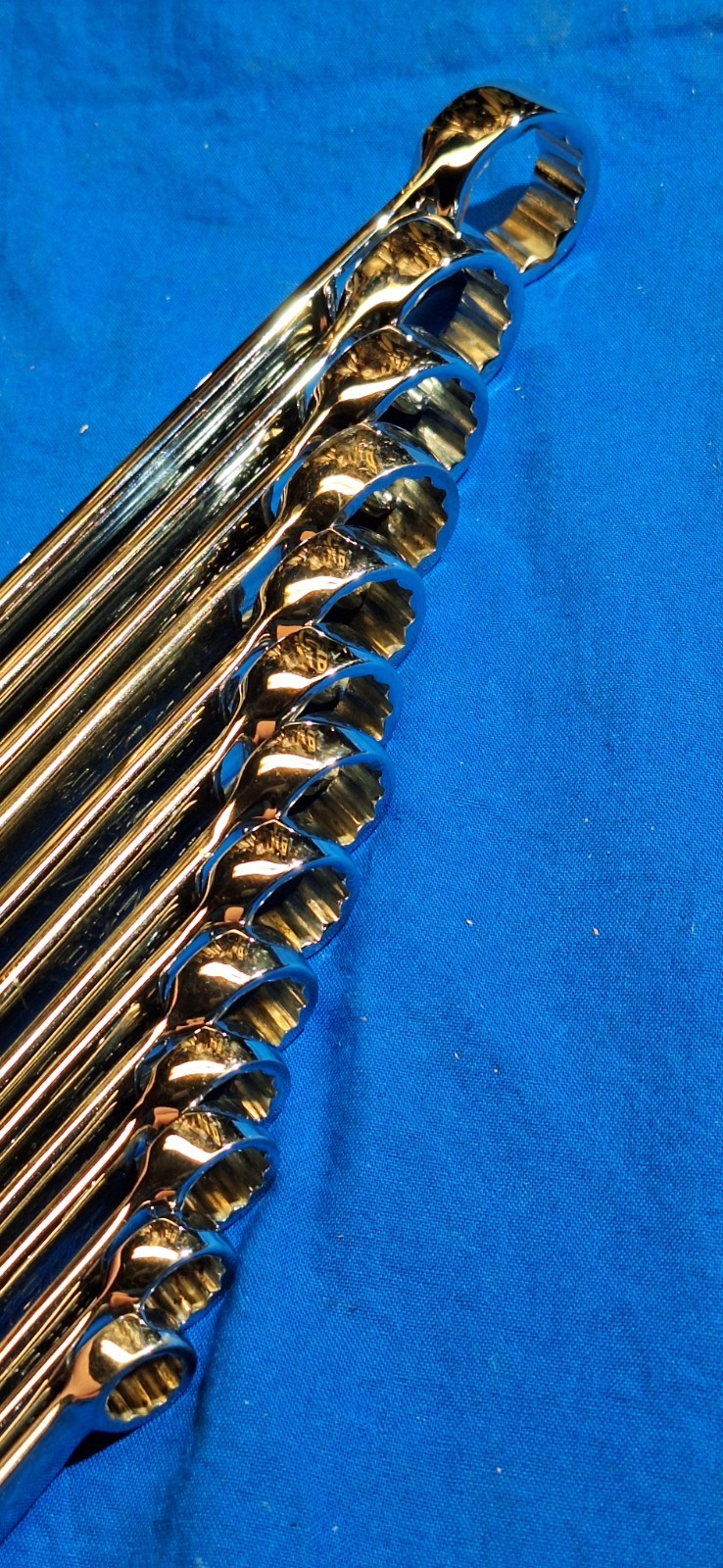 Snap-On OEXM713A 13 piece Metric combination wrench set 22mm-10mm