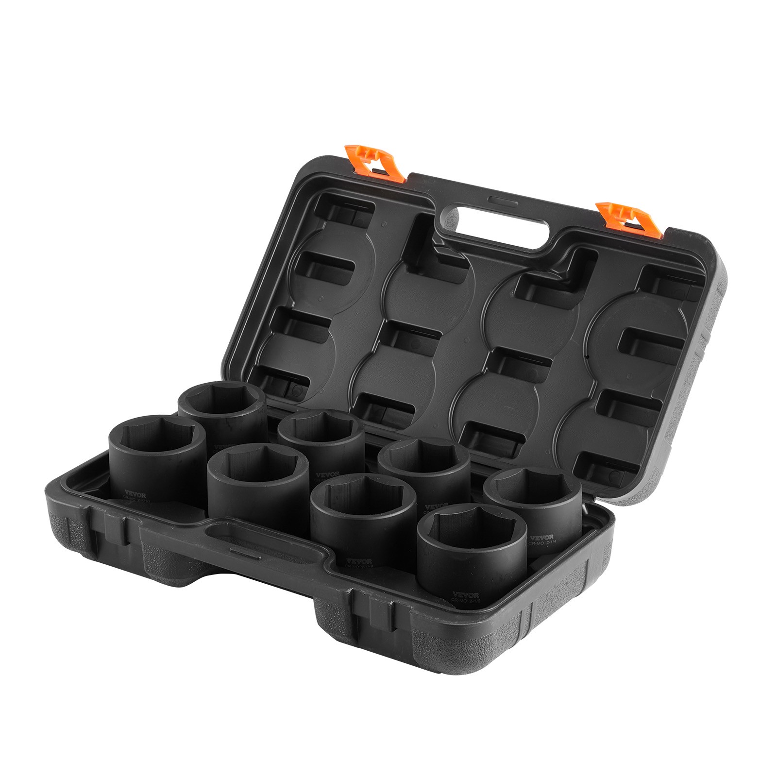 Uimoso 8PCS 3/4″ Drive 6-Point SAE Axle Nut Impact Socket Set