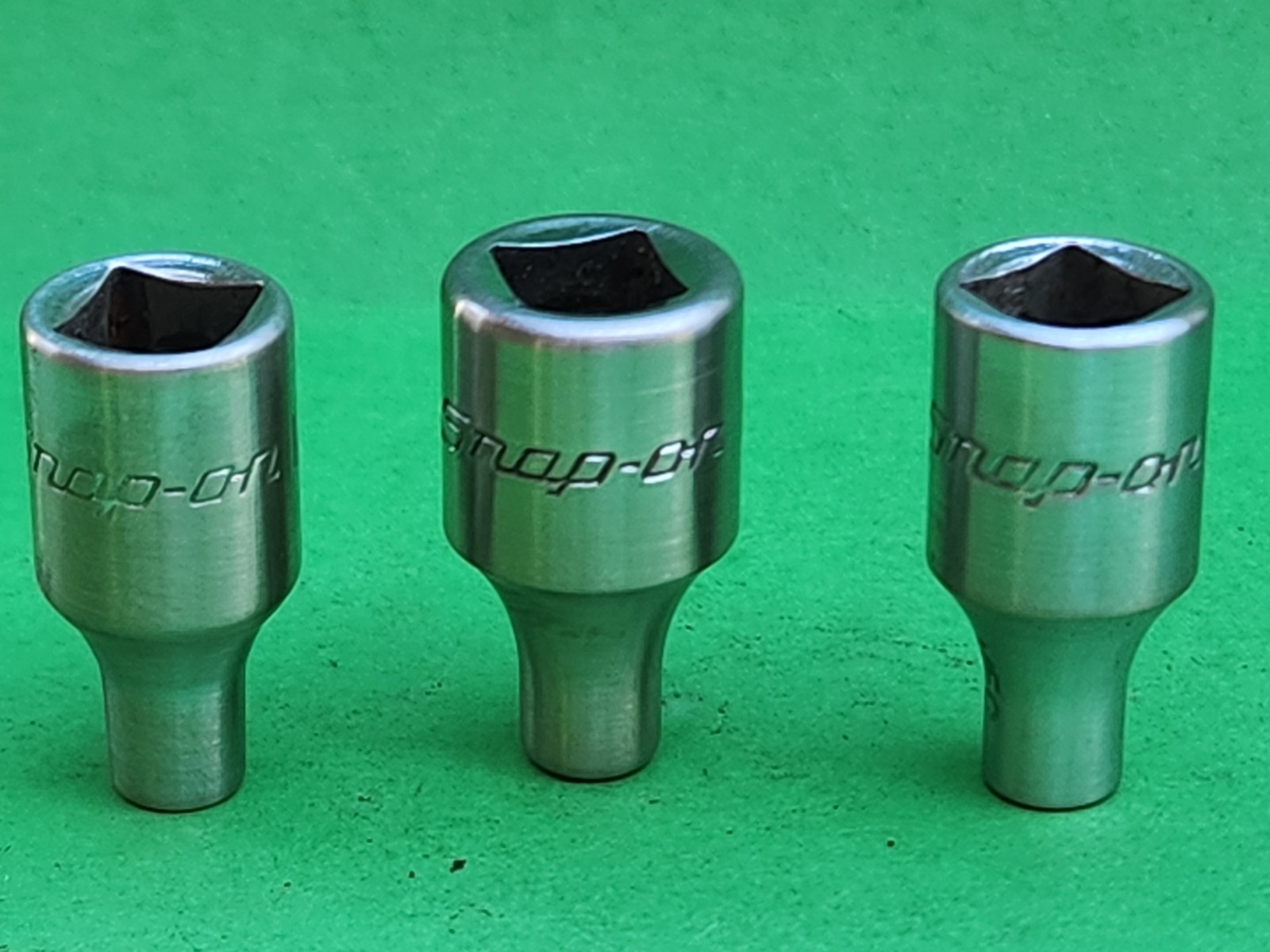 QTY:1 Snap-On TM04 1/8” 6 Point SAE 1/4” Drive Shallow Socket USA