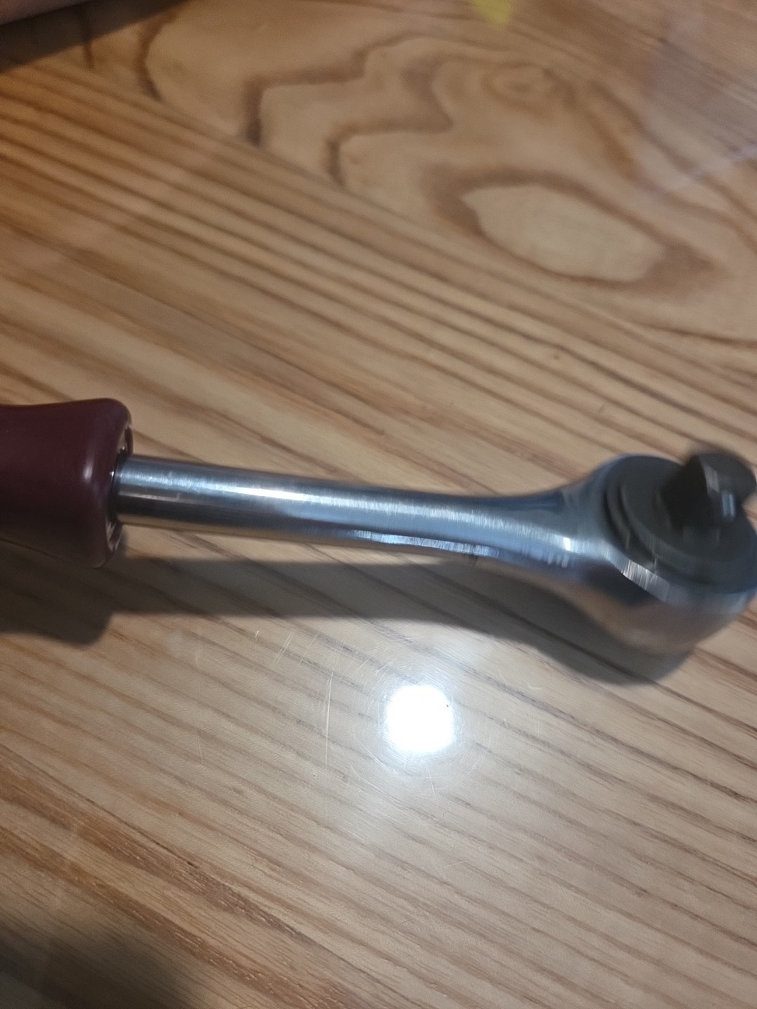RARE Matco Vintage 3/8″ Drive Maroon Burgandy Hard Handle Ratchet Sockets