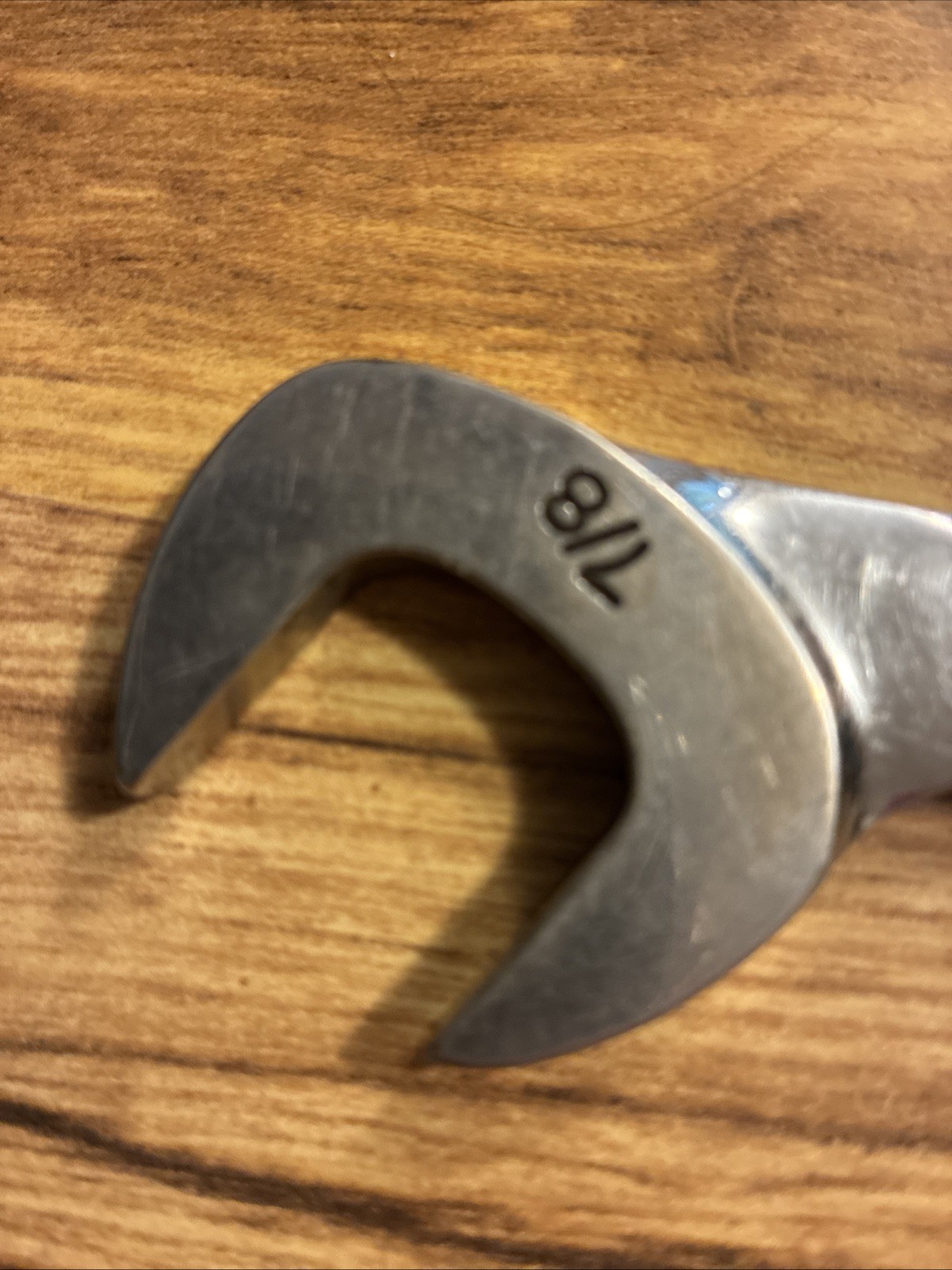 Snap-on VS28 7/8″ 4-Way Angle Head Open End Wrench USA Made