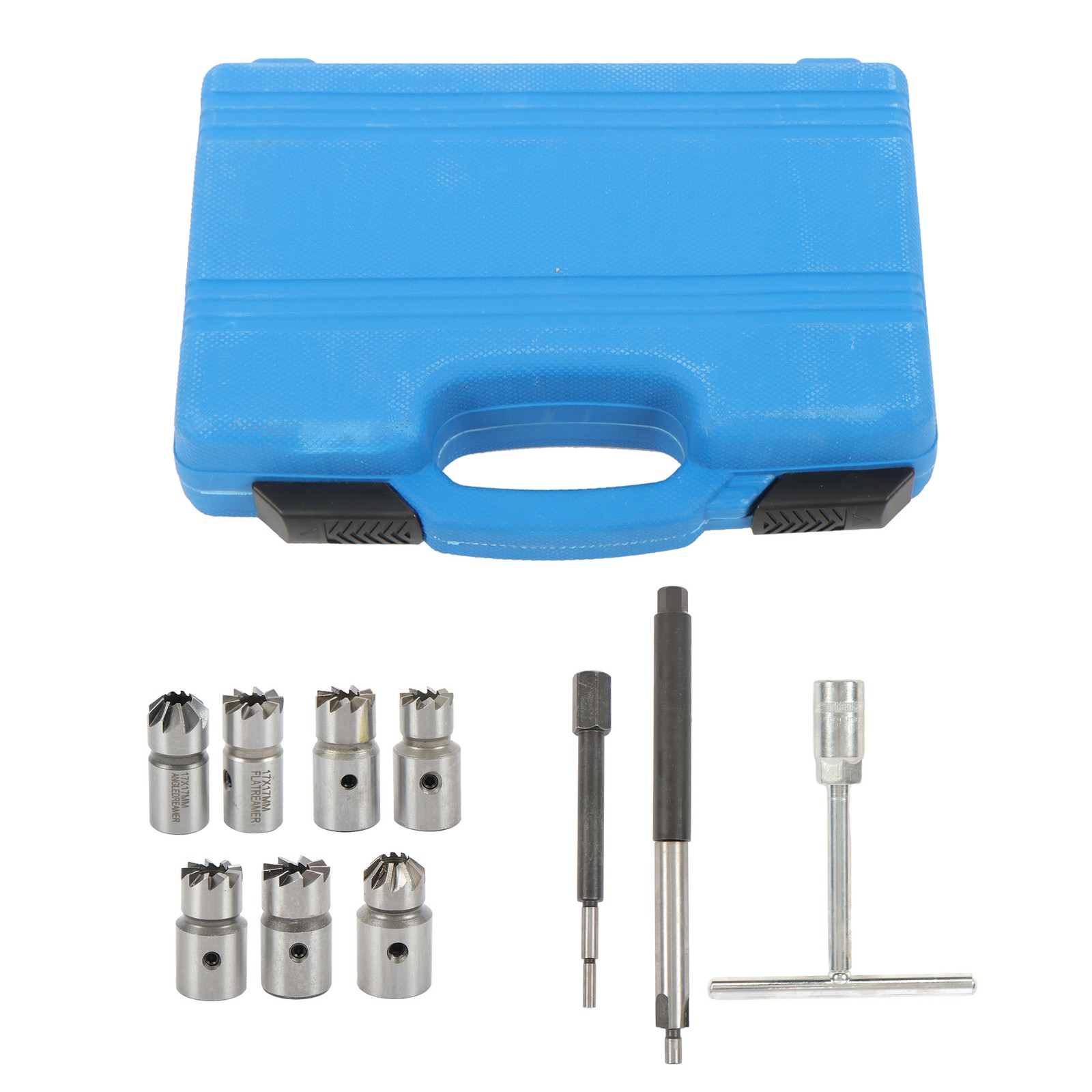 LABLT Diesel Injector Seat Cleaner Tool Diesel Injector Seat Cutter Set Auto Set