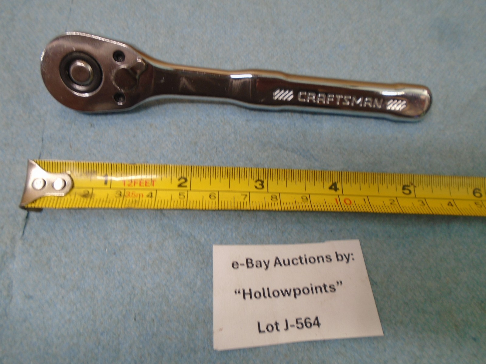 Craftsman CMMT86721 Ratchet 1/4″ Drive w/ Push Button Release NEW no tags J564