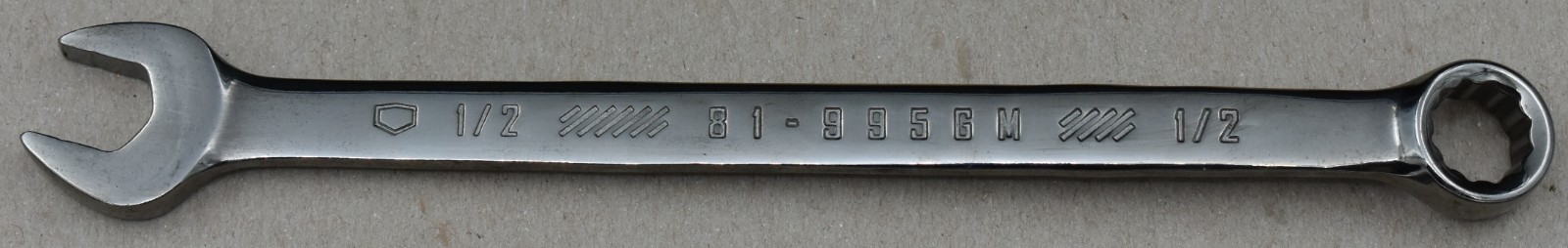 CRAFTSMAN GUNMETAL 81-995GM, 1/2″ SAE, 12-POINT, COMBINATION WRENCH