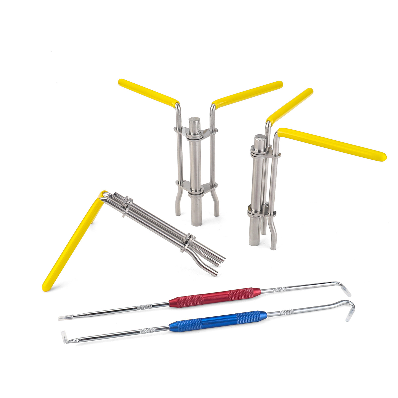 5pcs Hydraulic Cylinder Piston Rod Seal U-cup Installation & Remove Tool Kit