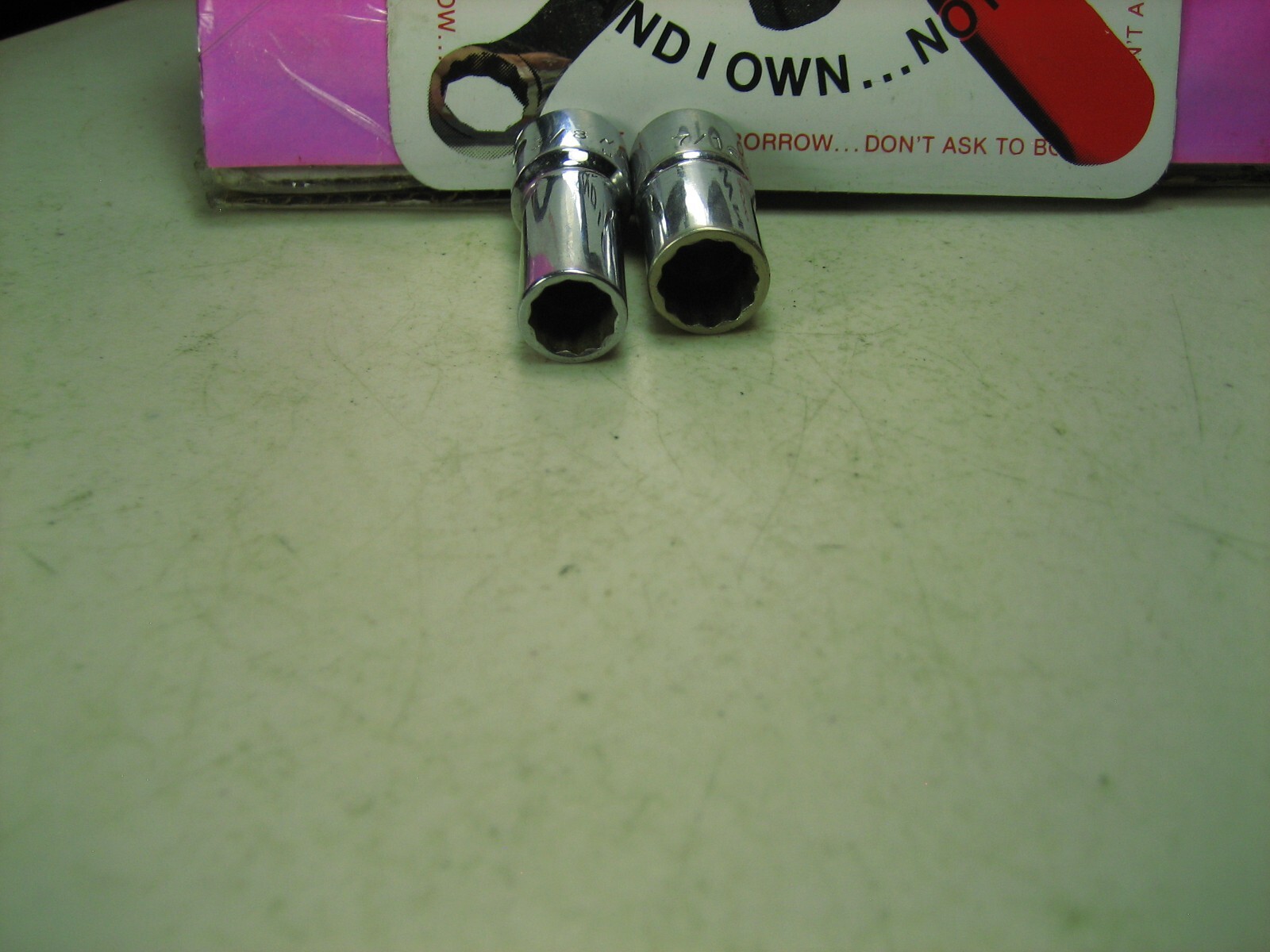 MAC – Lot Of 2 Sockets , 3/8” Drive, 12 Pt, (3/8” XD122)( 7/16” XI142)