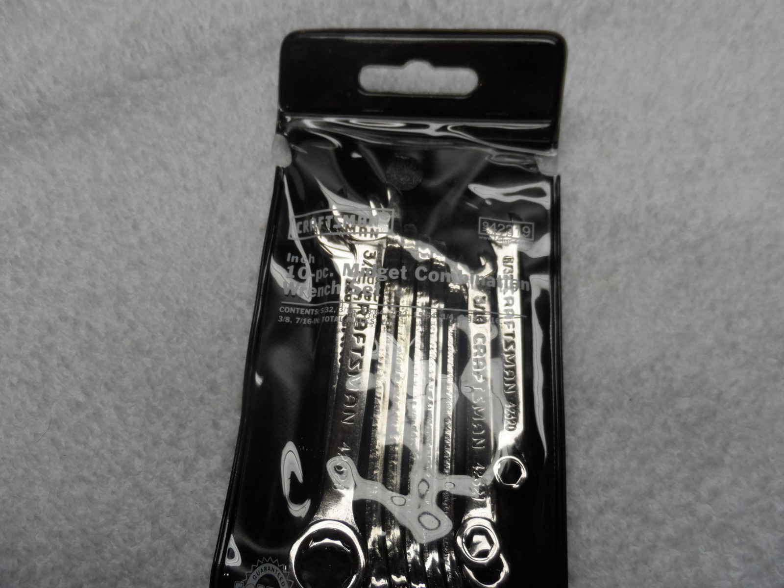 Craftsman SAE «Midget» Mini Ignition Wrench Set USA, 10 pcs – Part # 42319