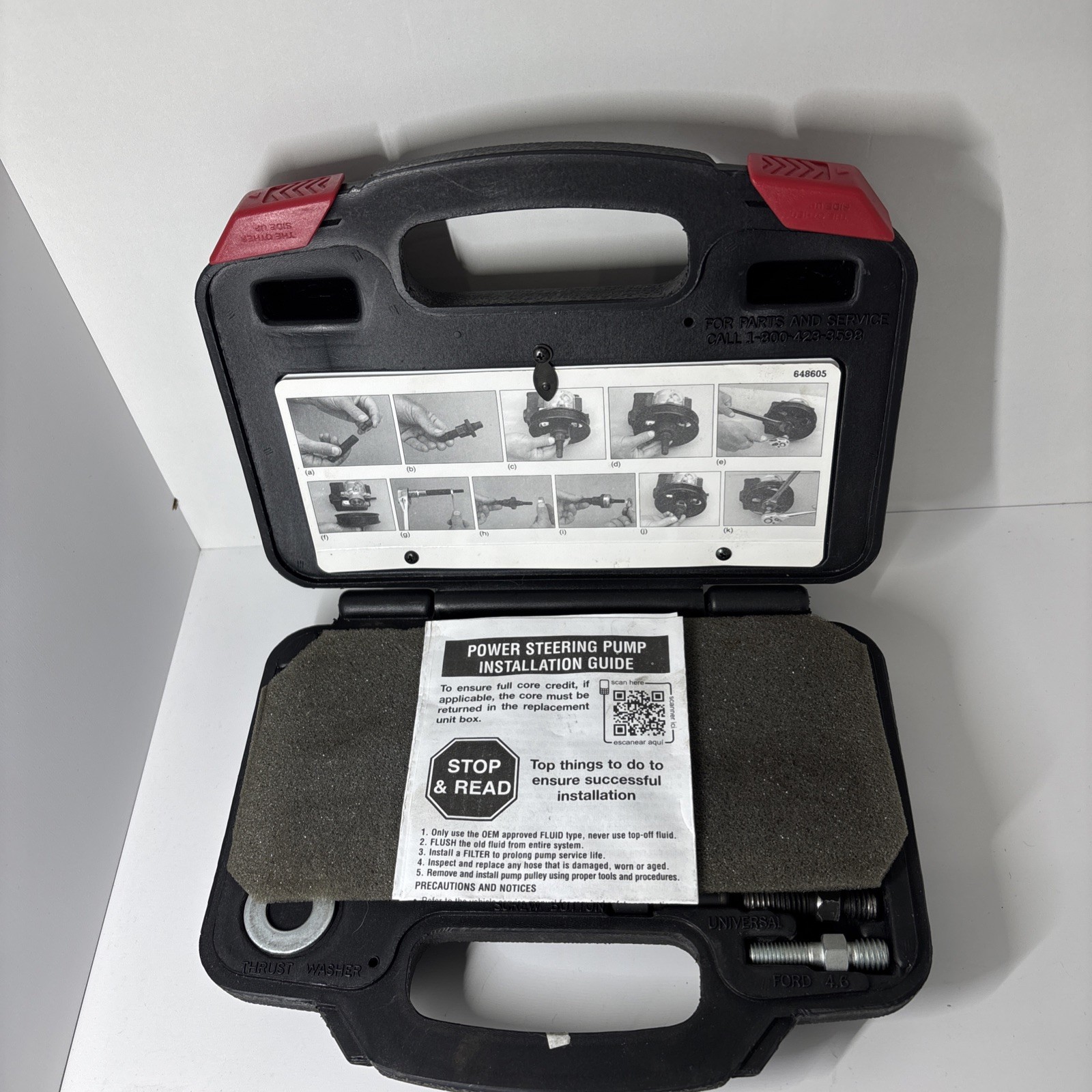 Power built Power Steering And Alternator Puller Model 648605