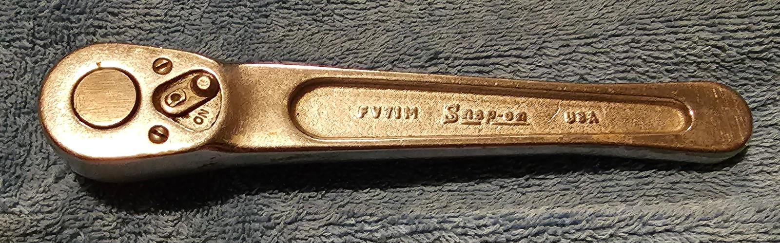 Vintage Snap-On FV71M 3/8″ Drive Ratchet *USA*