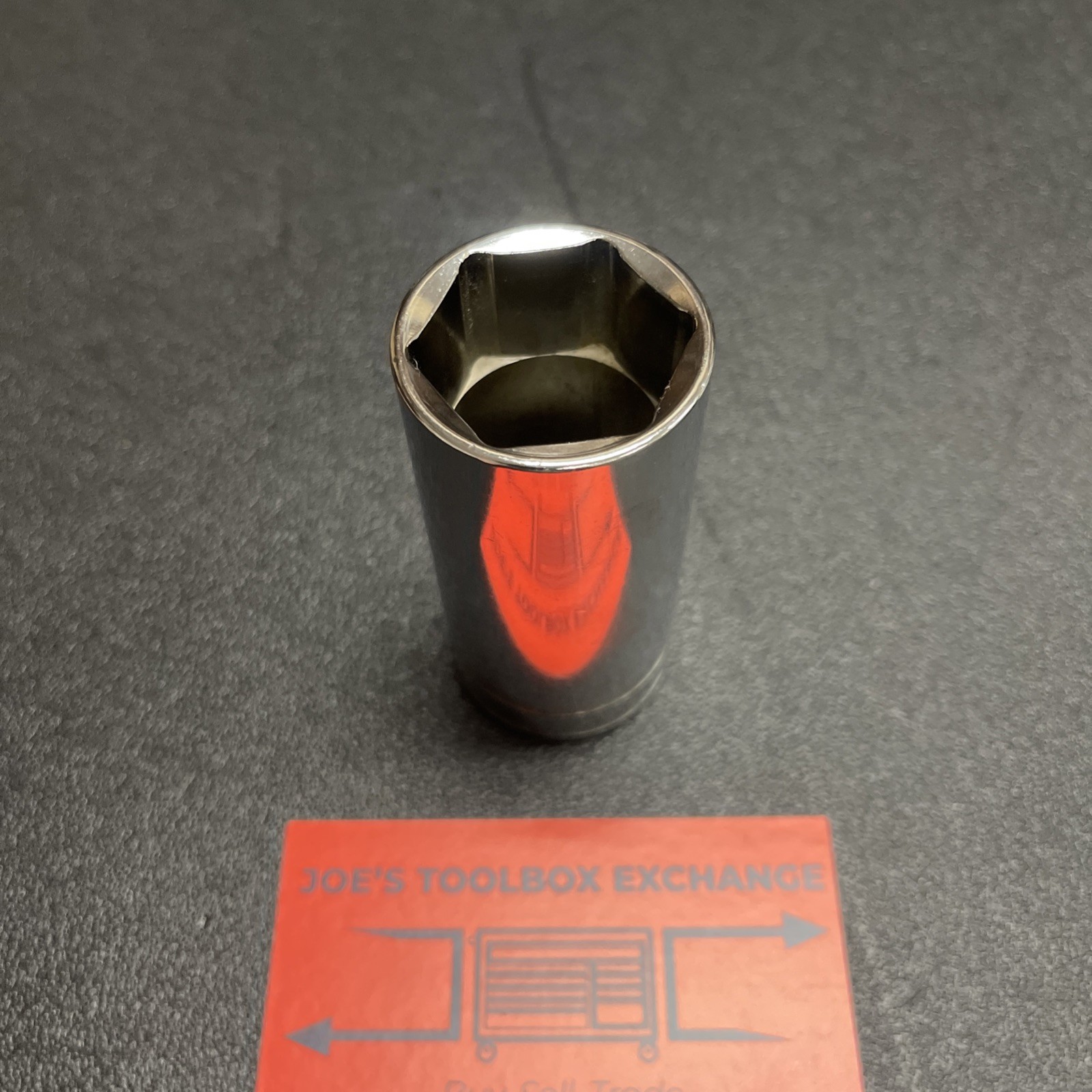 Snap-on Tools USA NEW 1/2″ Drive 1-3/16″ SAE Deep 6 Point Chrome Socket TS381