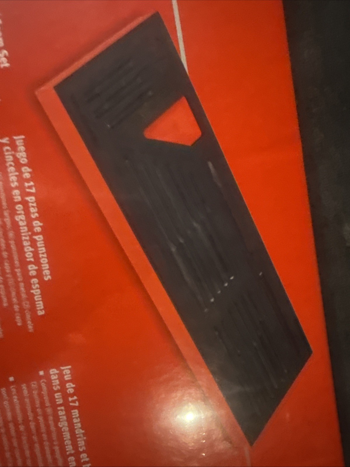 For SNAP ON TOOLS 17 Piece Punch & Chisel ADD ON SET RED FOAM Set PPC02FR NEW