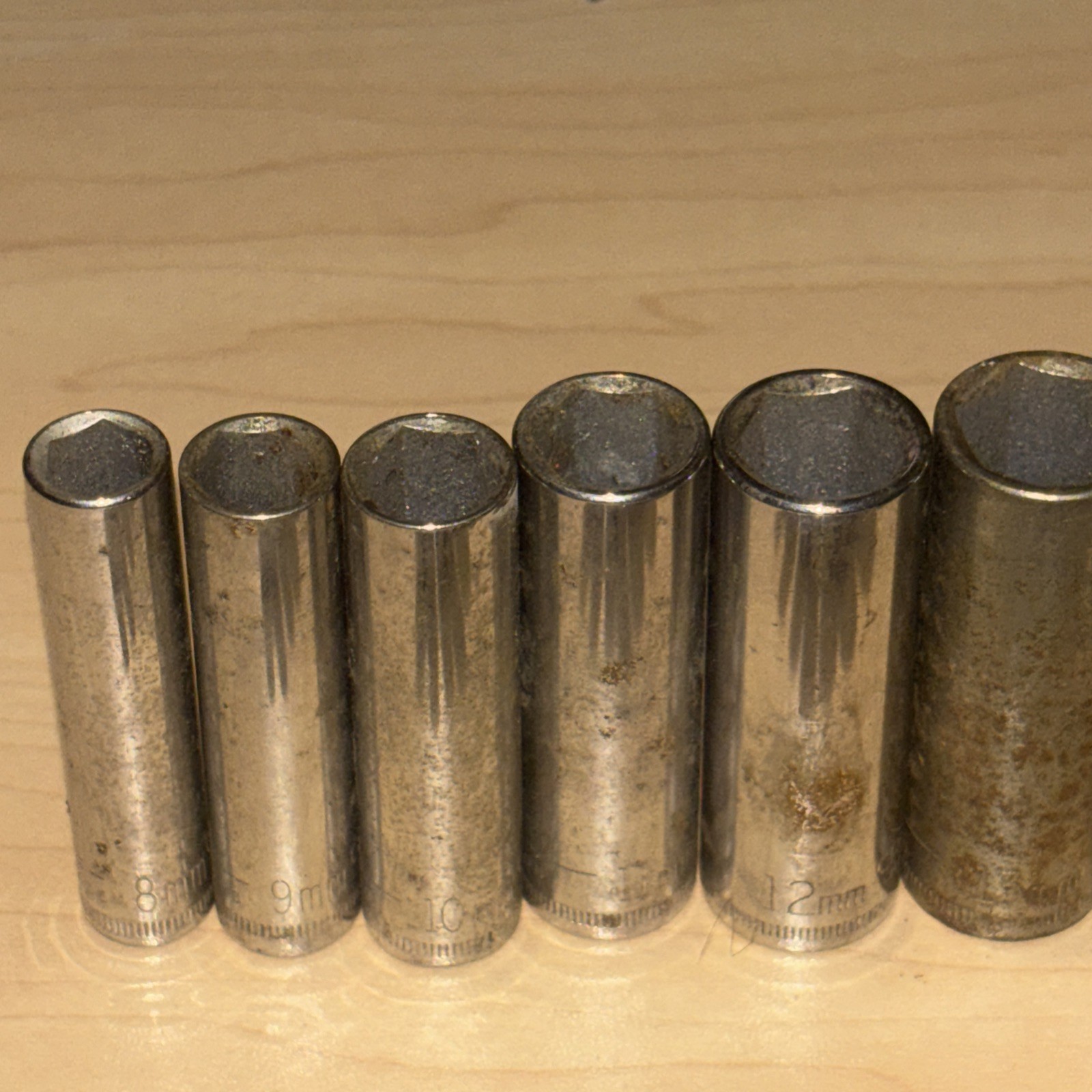 Craftsman Metric 2 Point 20pc Socket Set 3/8-1/4”Drive 19mm to 4mm