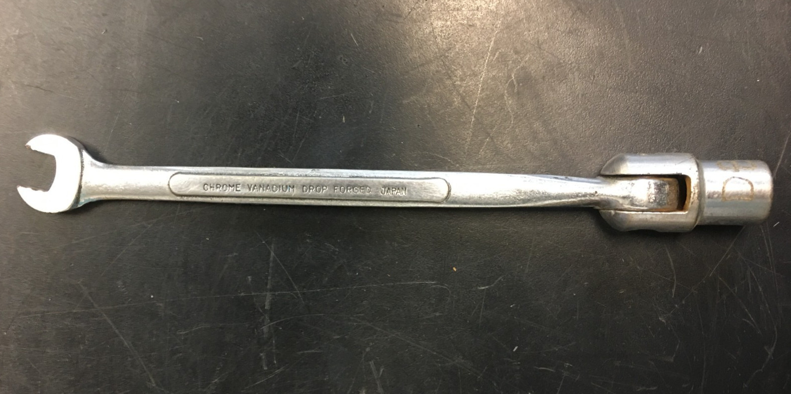 KAL-3412 3/8Flex Socket Wrench Made in Japan Chrome Vanadium Dropped Forged