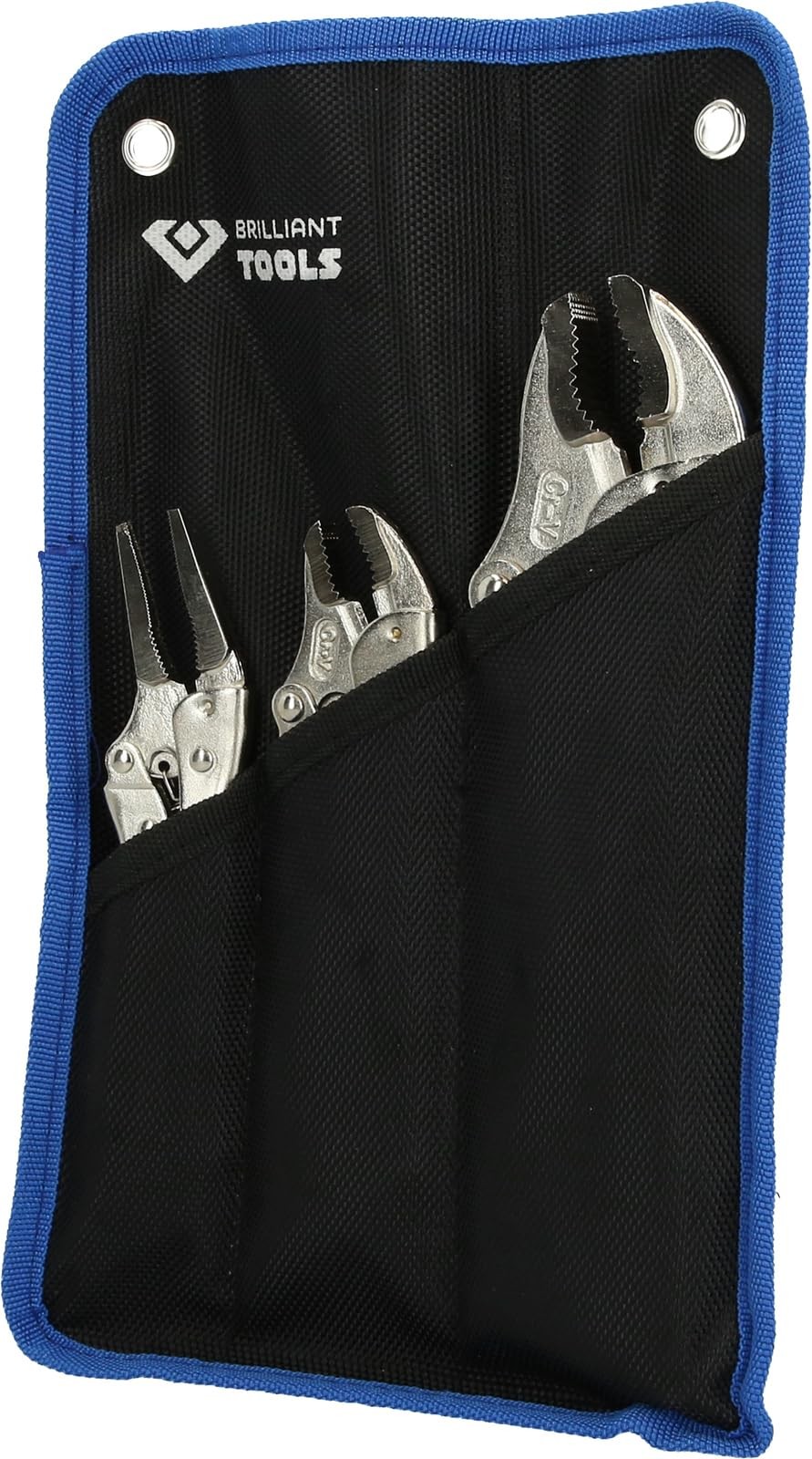 BT065003 Locking Pliers Grip Pliers Set, 3pc Powered by KS TOOLS Tool Steel