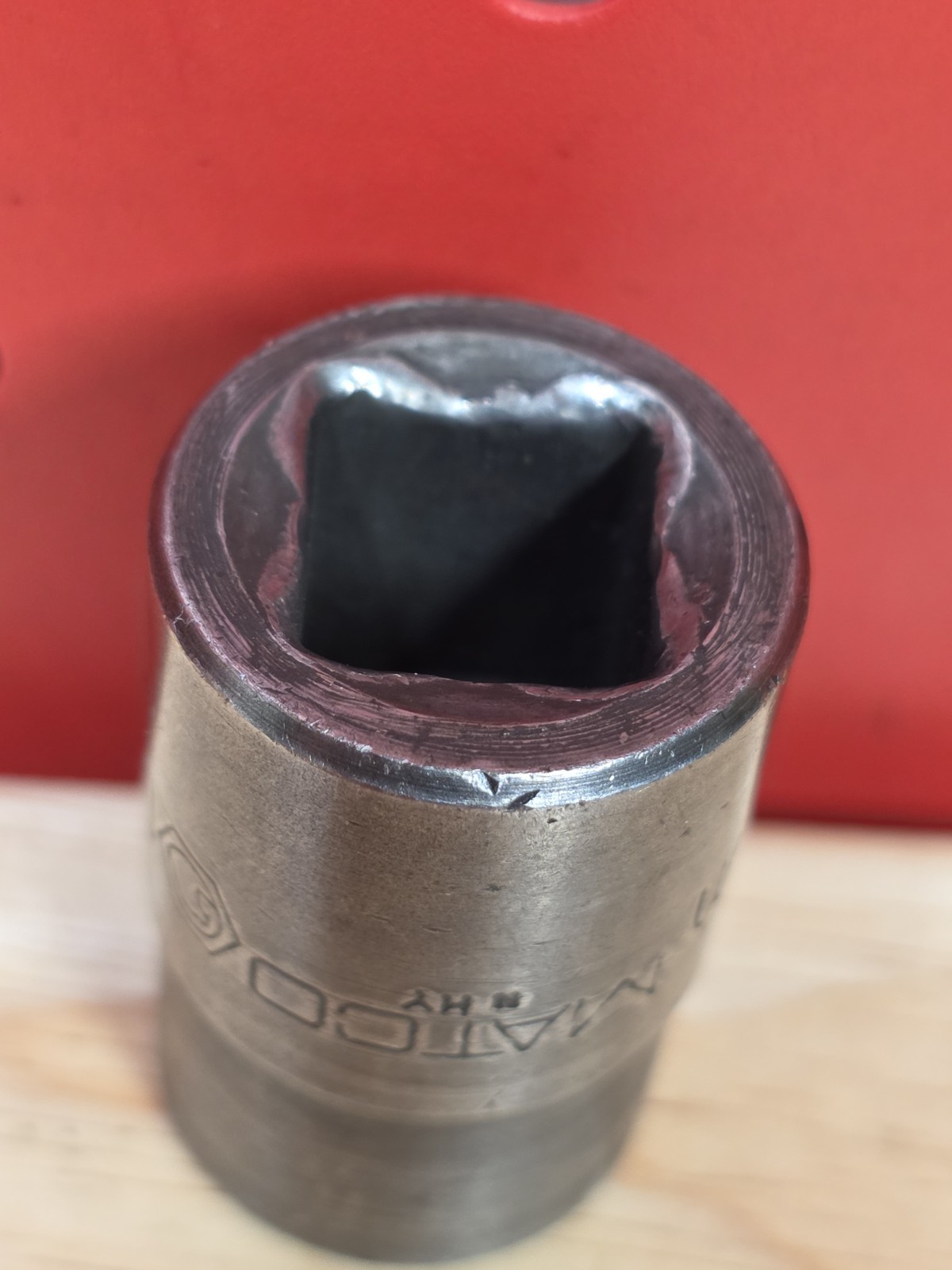 Matco Tools CP15M6 15mm Metric 1/2″ Drive Shallow 6-Point Impact Socket