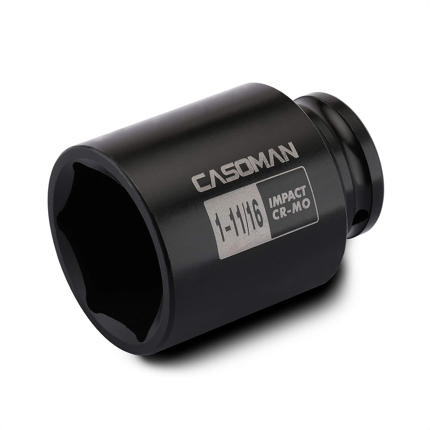 Deep Impact Socket 1/2-inch Drive 1-11/16″ SAE Chrome Molybdenum for Axle Nuts