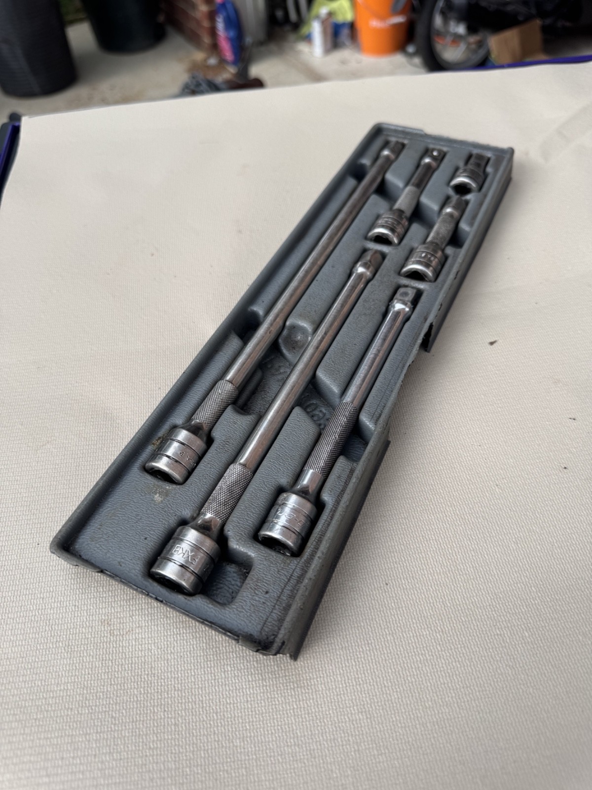 Snap On 206AFX – 6 Piece 3/8″ Drive Knurled Extension Set