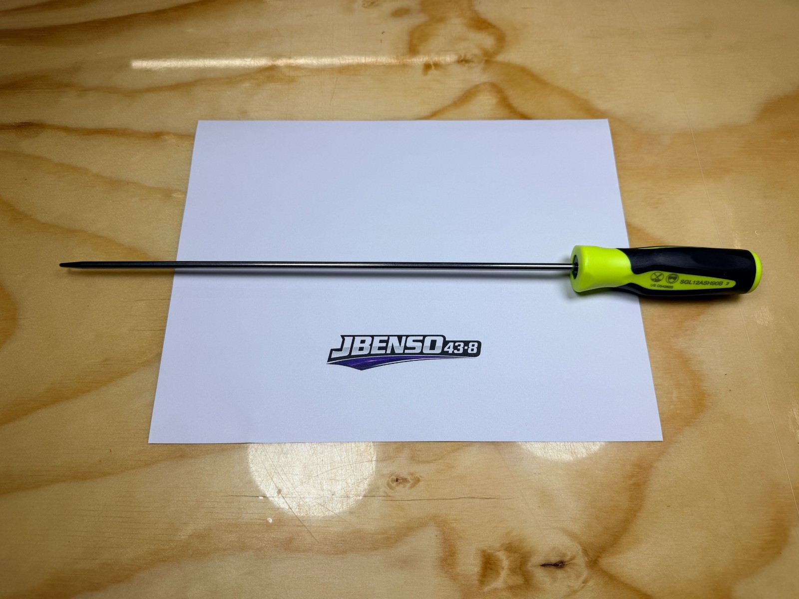 Snap-on Tools NEW HI-VIZ Soft Grip 16″ Long Heavy-Duty 90º Pick SGL12ASH90BHV