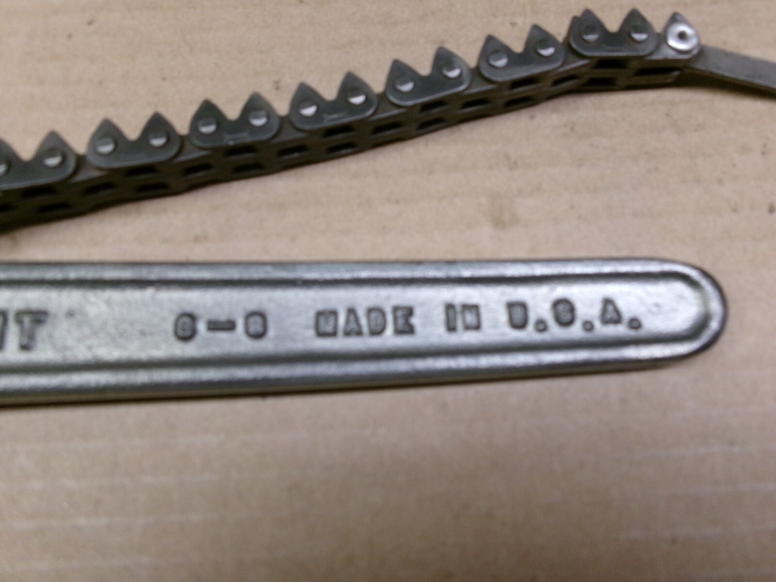 Klein USA Grip-it Chain Wrench No C-8