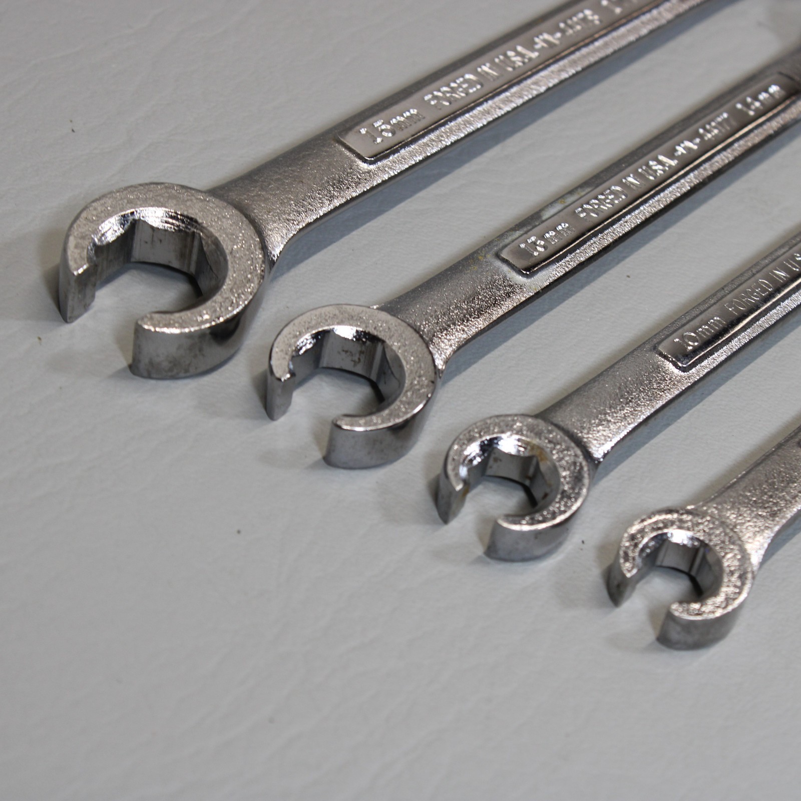 Craftsman USA 4pc Metric Line/Flare Nut Wrench Set 9-17mm