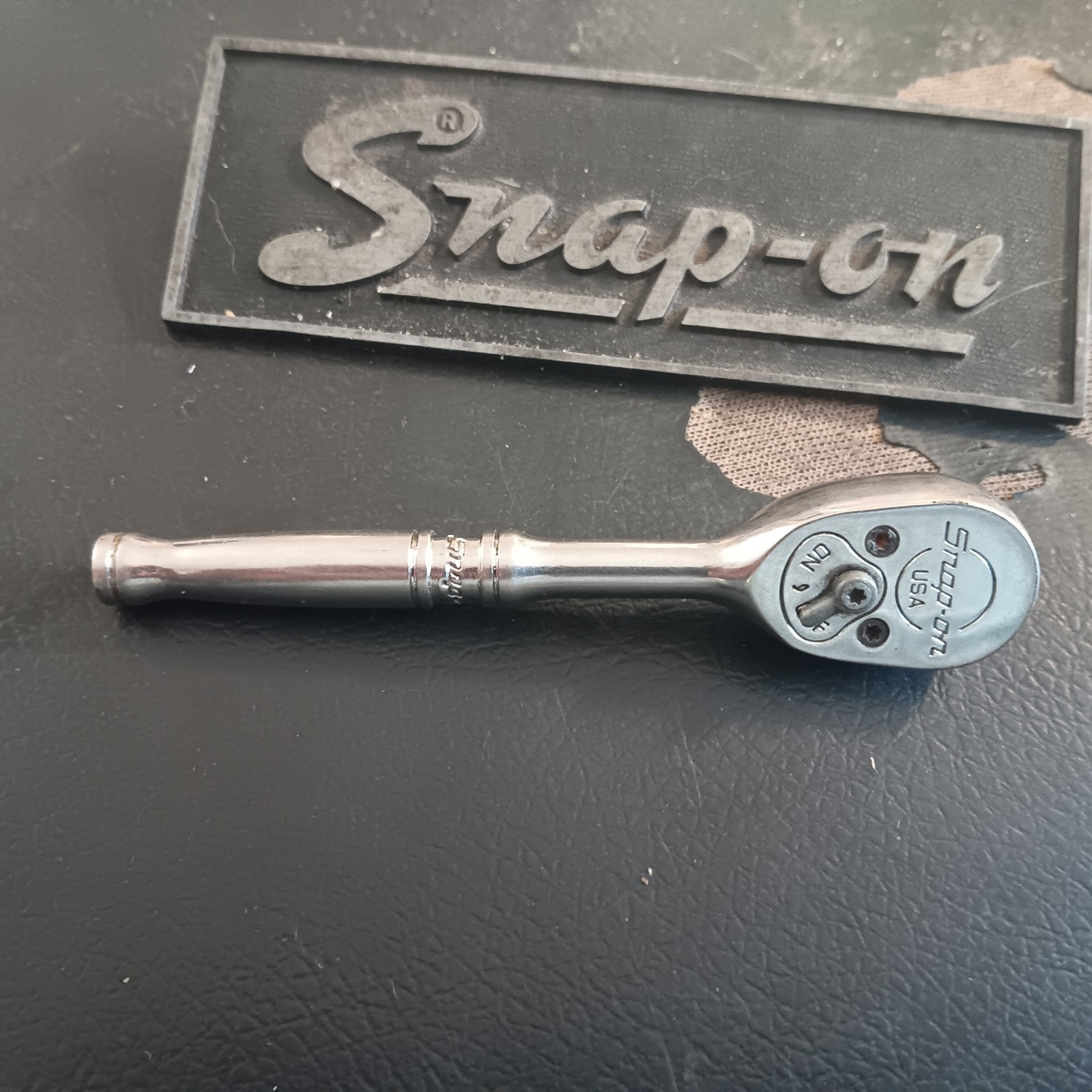 Snap On 1/4″ Dr Ratchet TM830 Sealed Head 4-1/2″ 30T