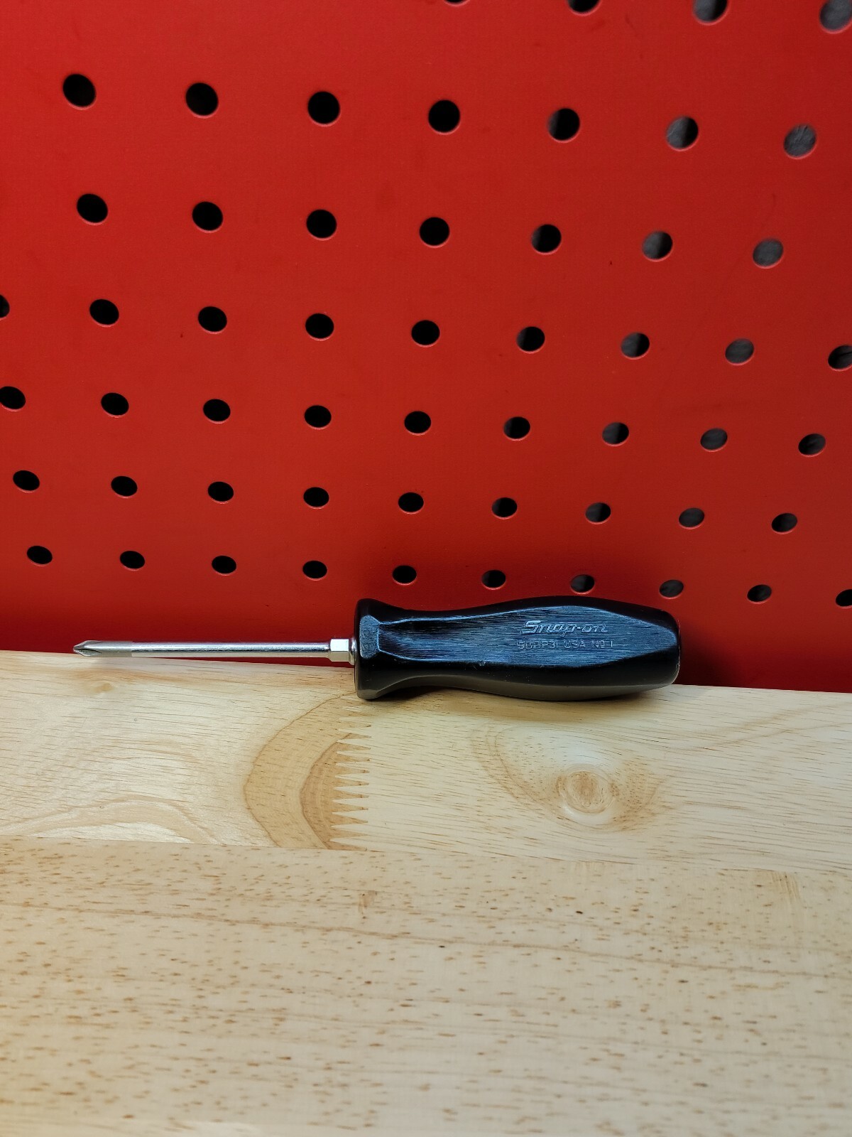 Snap-on SDDP31 #1 Phillips Screwdriver 3″ Shank Black Hard Handle See Details