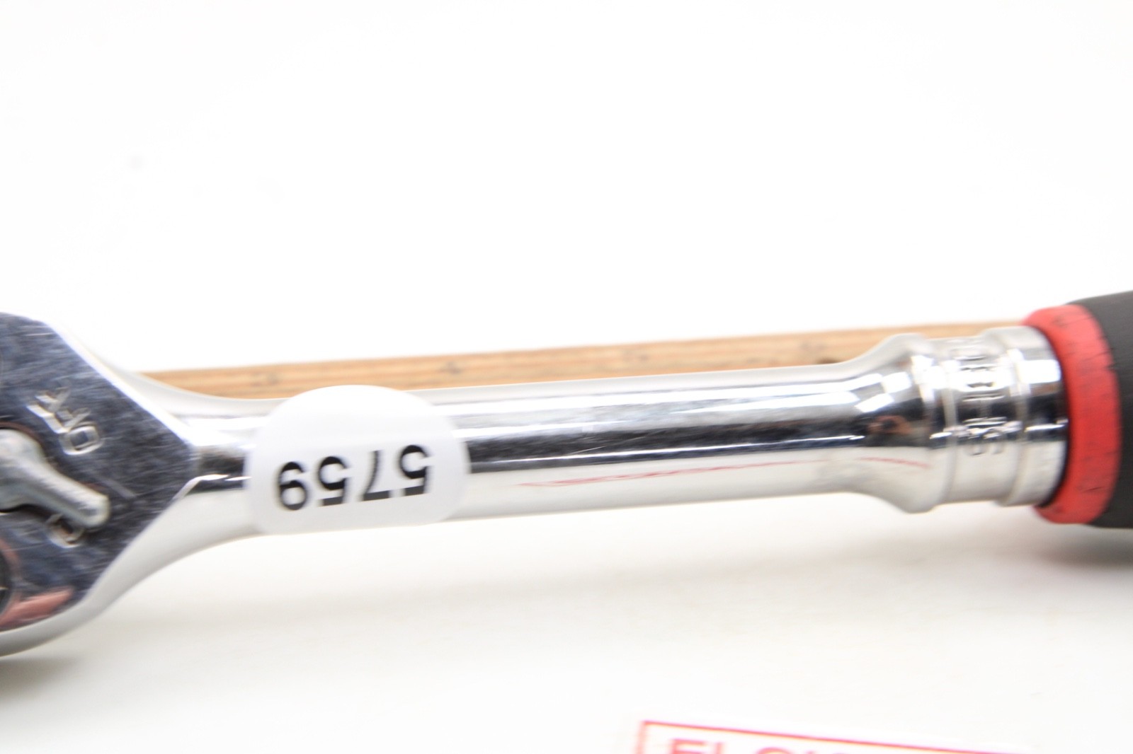 Snap-on SH80A 1/2” Drive 12″ Black/Orange Soft Grip Handle 80 Tooth Ratchet USA