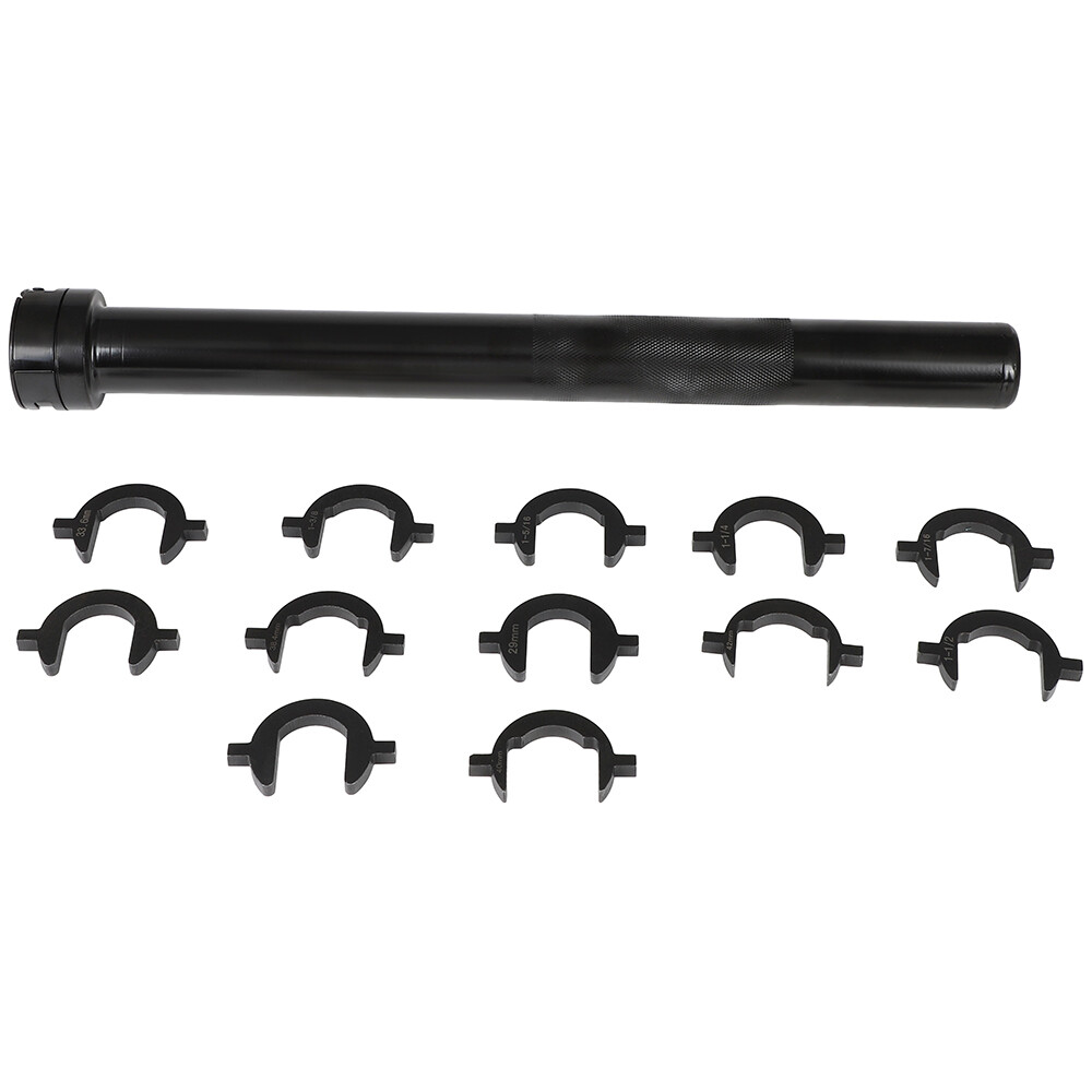 13pc Inner Tie Rod Removal Installation Tool Set with 12 SAE & Metric Adaptors