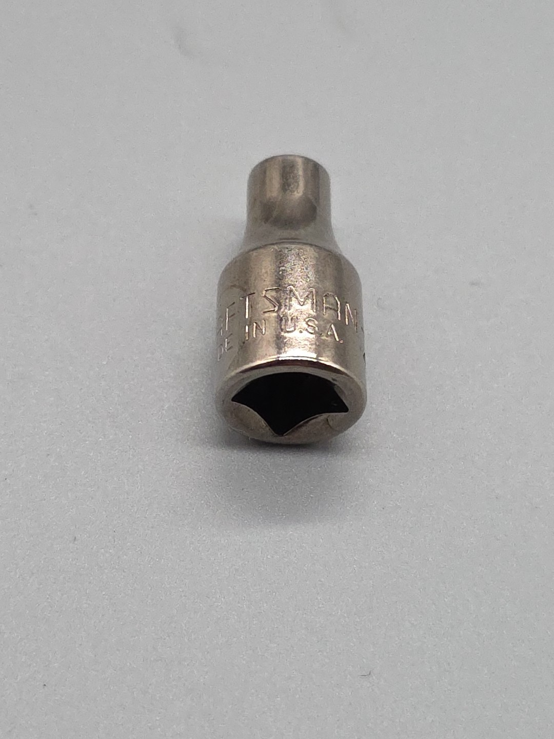 Craftsman 5/32″ Socket 6 point 1/4″ Drive Inverted G -43481 USA