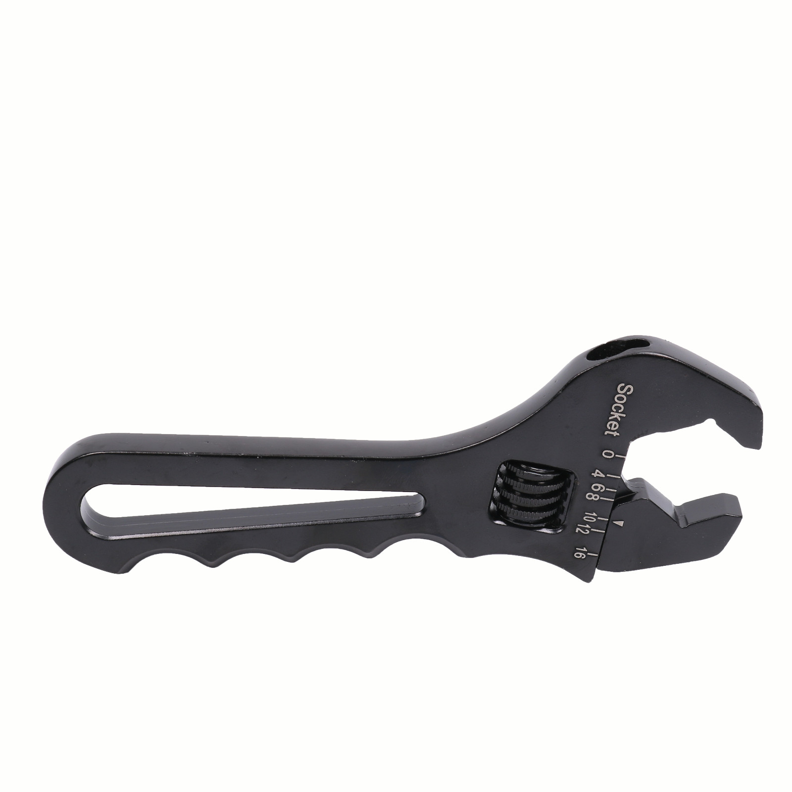 Aluminum 3AN-16AN Adjustable Wrench Tool Spanner Black For Hose End Fitting