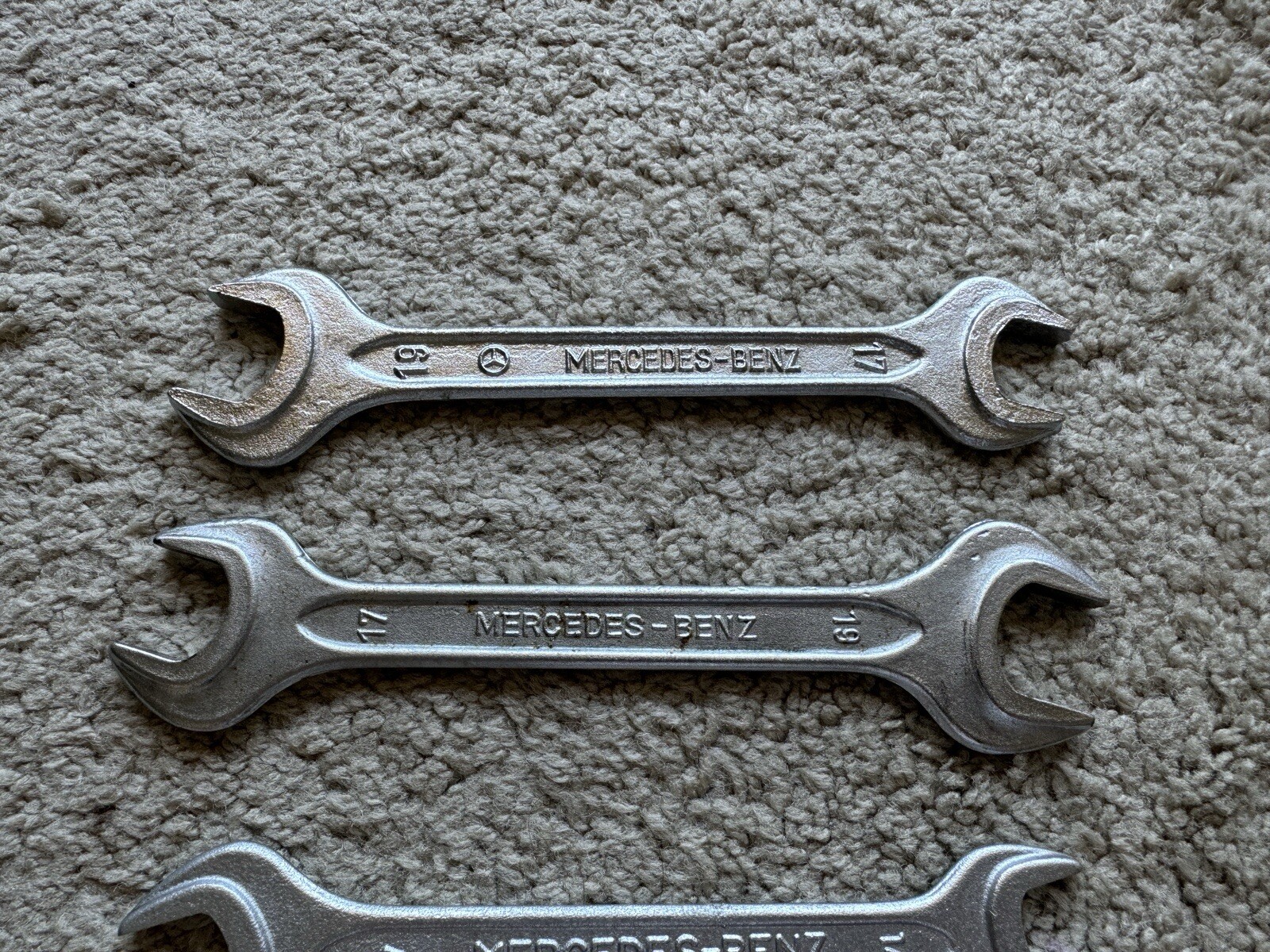 80s Mercedes Benz West German Tool Kit W123 Eclas Wrench 17 13 10 19 Unior Heyco