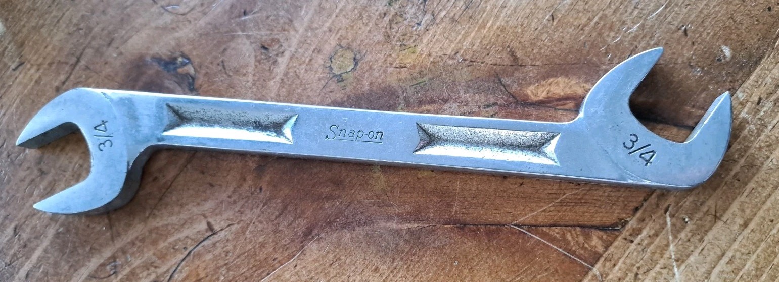 8 Vintage Snap-on Tools 1/2″Drive Ratchet/ 7 Wrenches Various Sizes See Pics USA