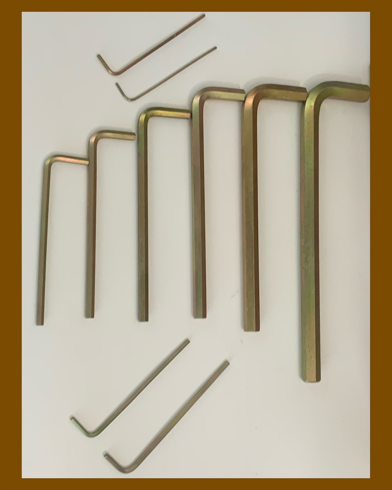 SNAP ON Hex Keys/Allen Wrenches -SET OF 10 – 3/4/5/6/8/10/12 mm Plus 3 Minis