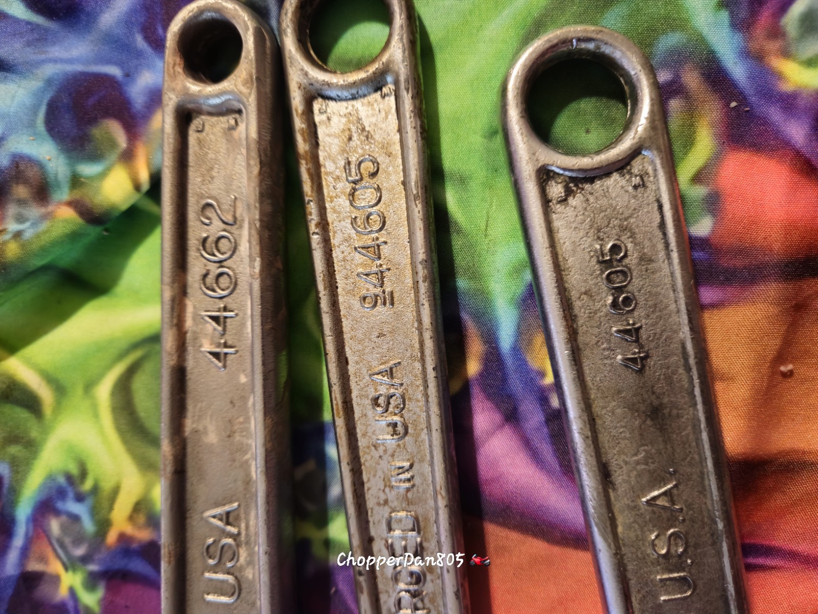 Vintage Craftsman Forged USA Adjustable Wrench Set – 12″ (300mm) & 15″ (380mm) –