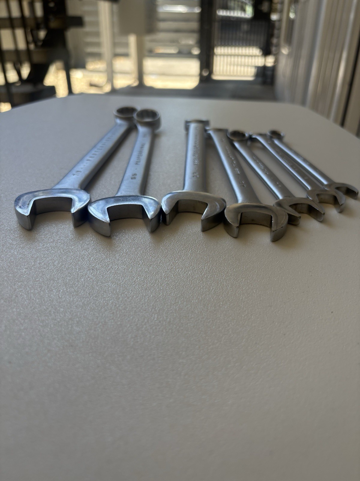 Vintage Proto Professional 7pc Combination Wrench Set 1214-1228 12pt USA Made
