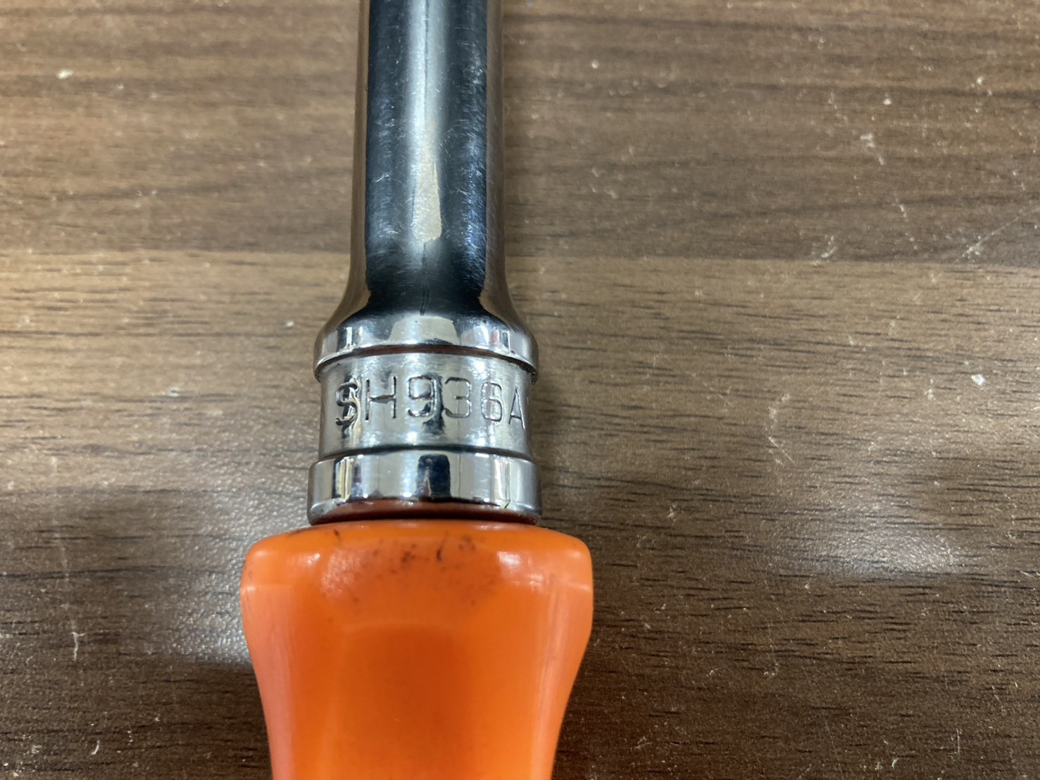 Snap-on 1/2-inch ratchet handle SH936A hard Grip