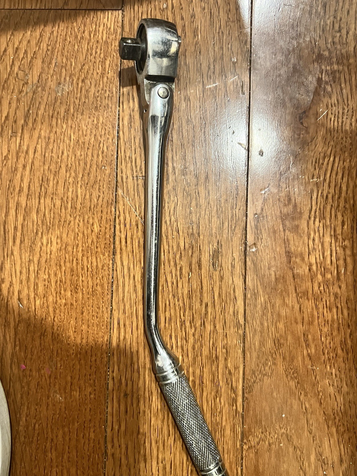 Ratchet Flex head Bent Handle 3/8 DR BlackHawk 34947 Made in USA Nice!