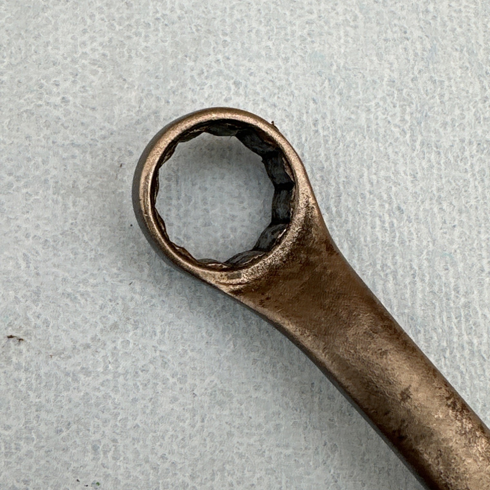 Craftsman Flying =V= 9/16″ x 5/8″ Double Box End Wrench USA Vintage