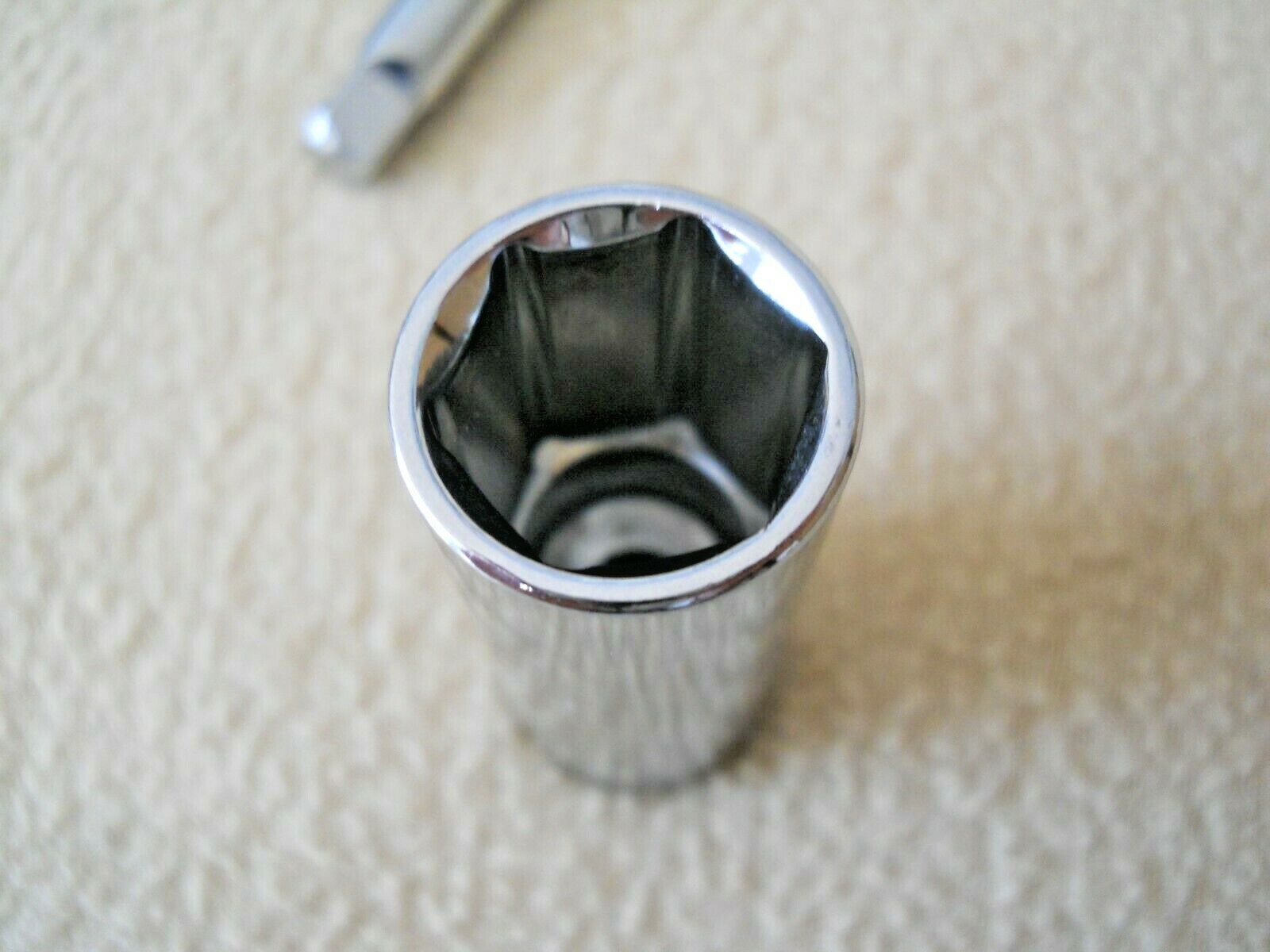 Vintage Jonnesway 1/4″ Drive 3″ Extension & 9/16″ Socket / NEW