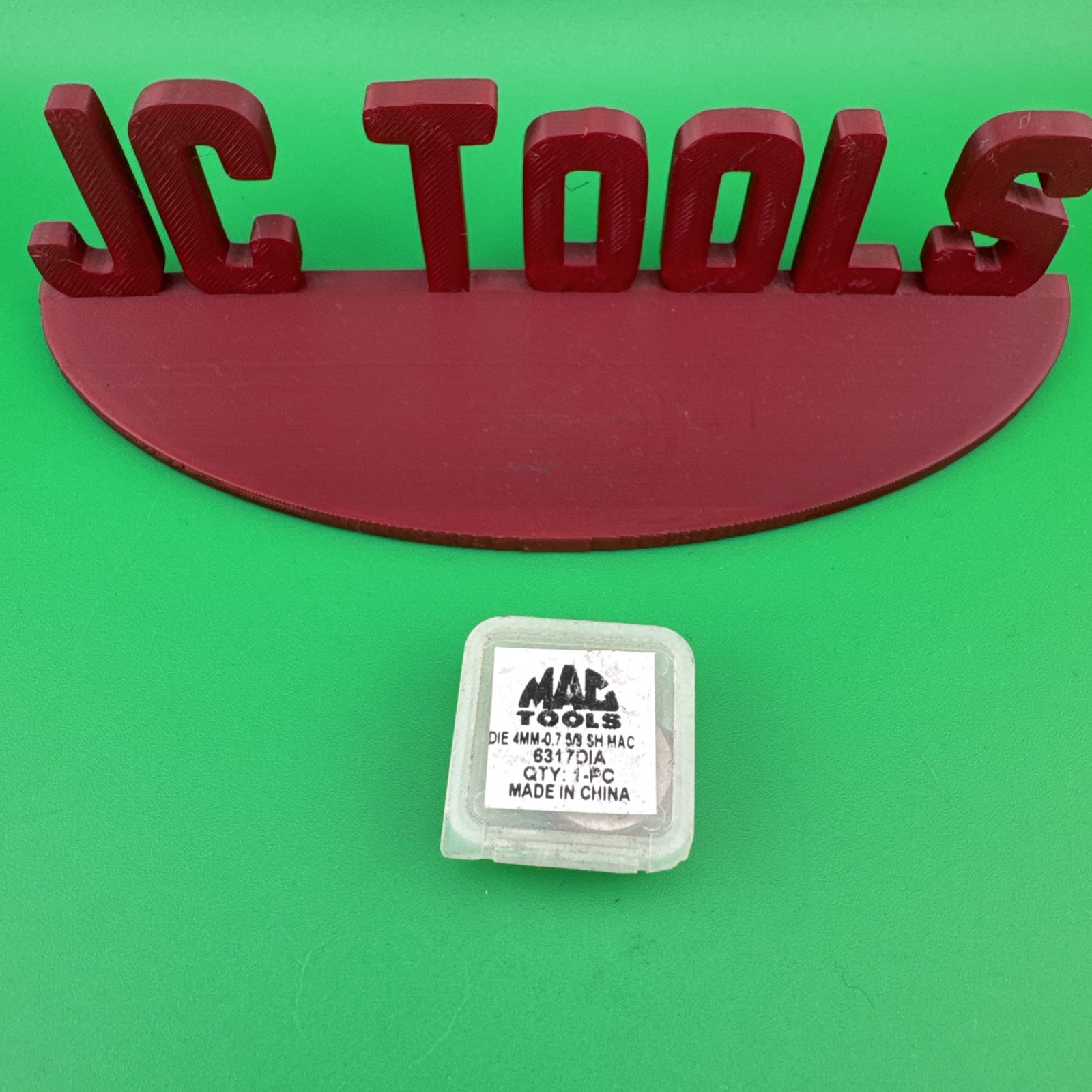 Mac Tools 6317DIA Metric Hexagonal Die M4-0.70 – 5/8″ Shank