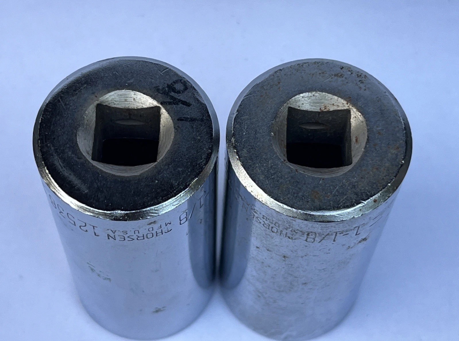 2 VTG Thorsen Extended 1-1/8” – 1/2” Square Drive 6 Point Socket SAE #12536 USA