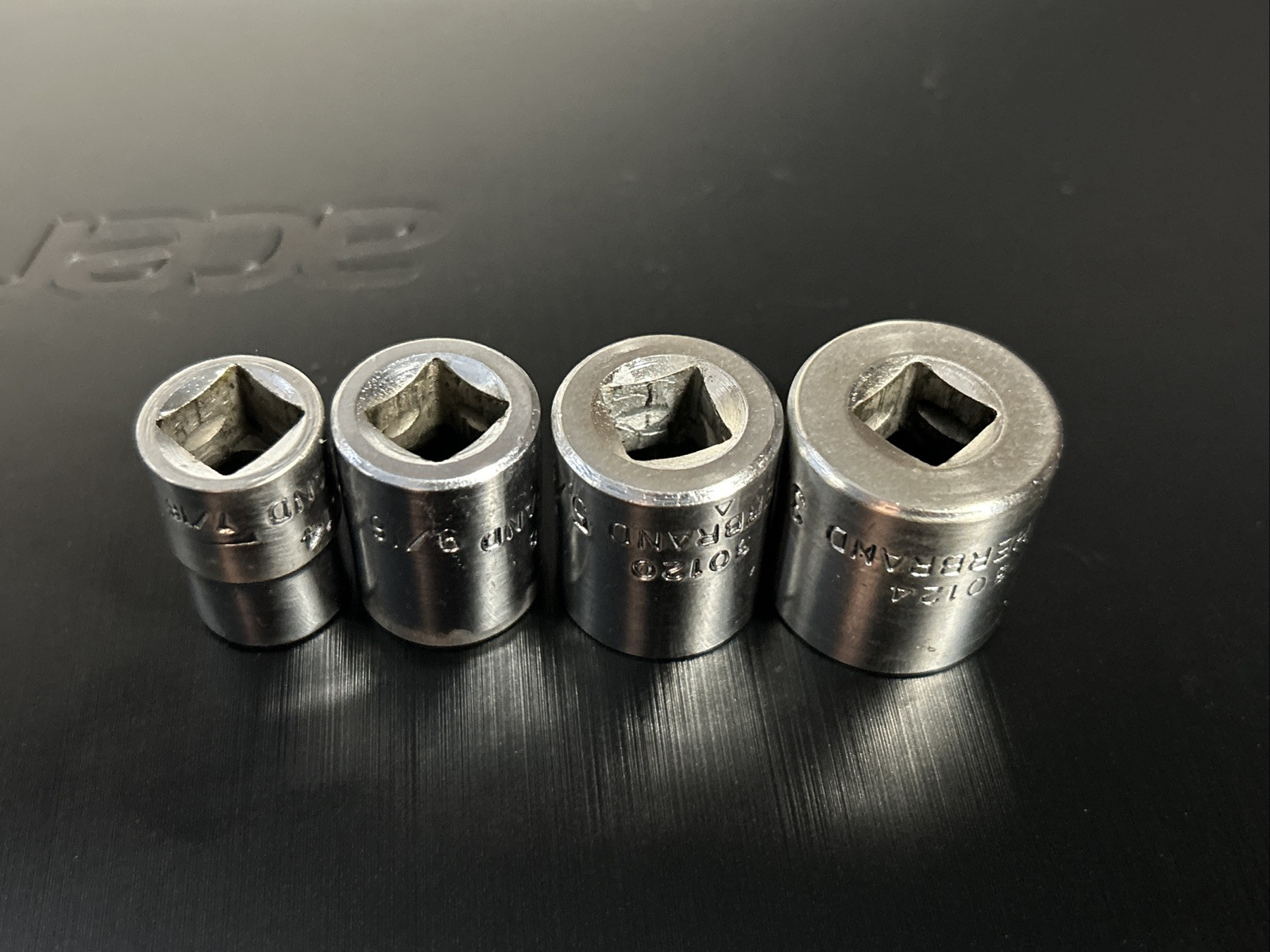 11 Vintage Impact Sockets Mixed Lot 5 Proto, 3 Thorsen, 4 Herbrand