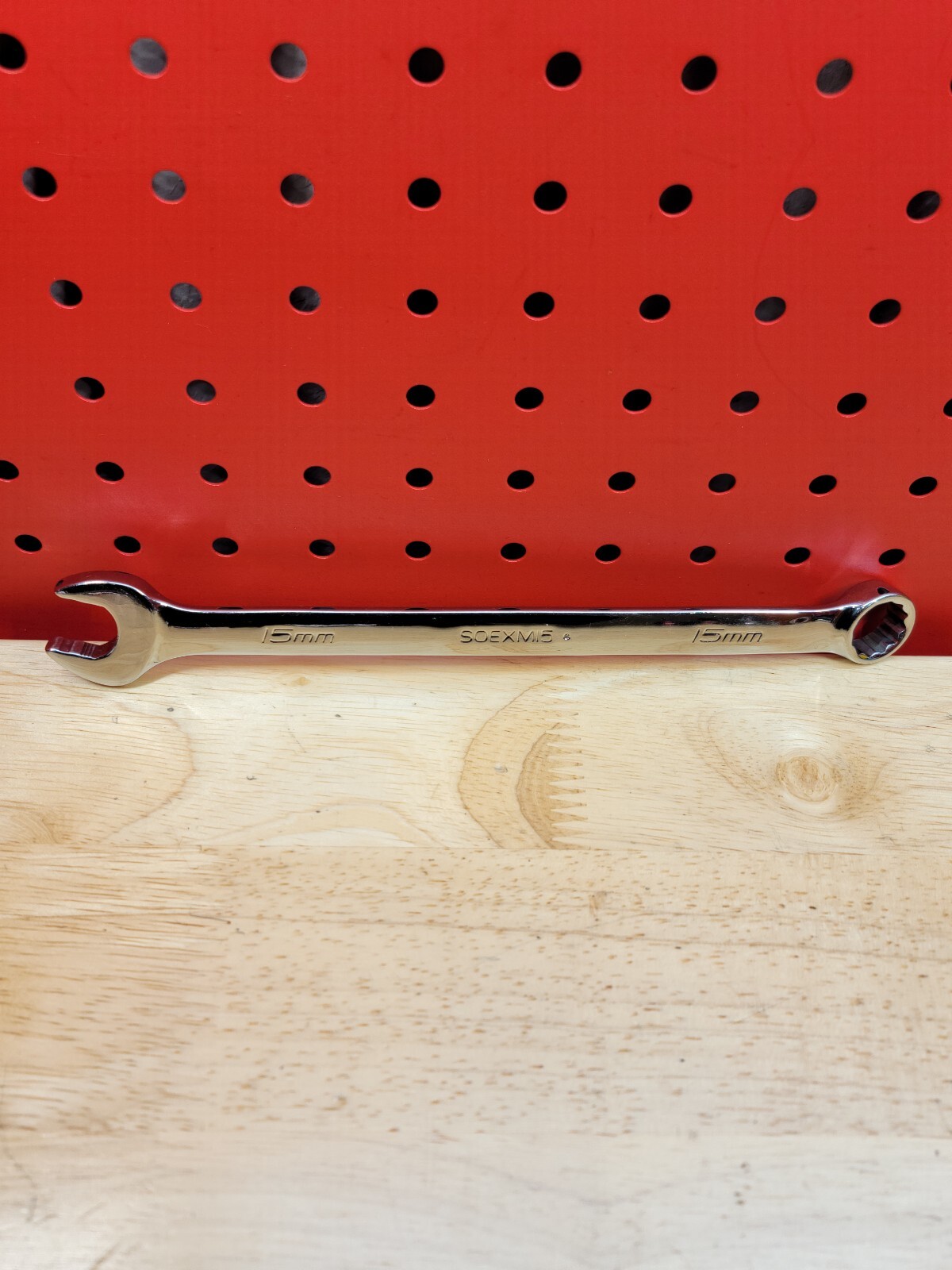 Snap-on Tools 15mm Metric Flank Drive Plus Combination Wrench SOEXM15