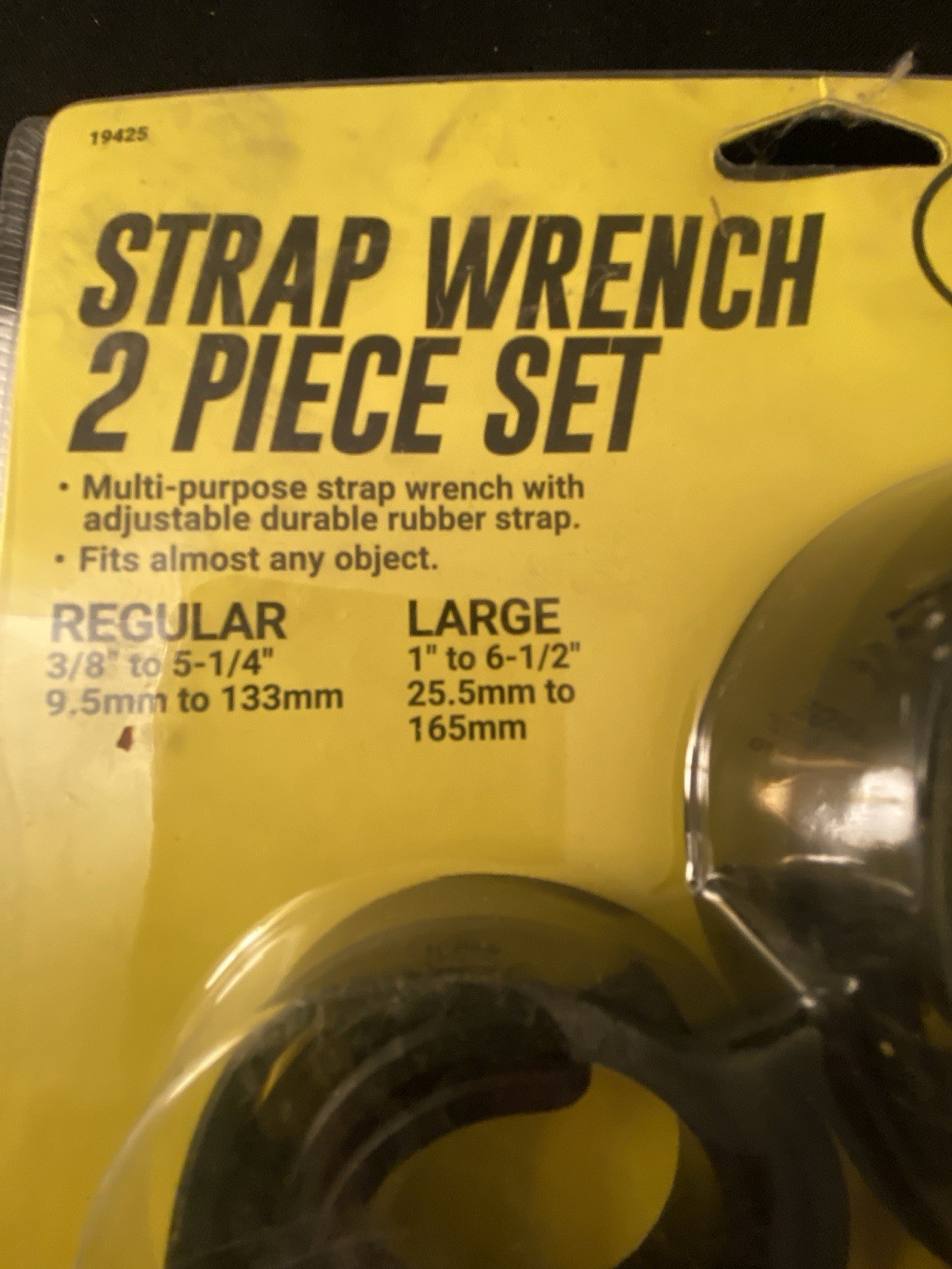 PENNZOIL Strap Wrench Set (Regular 3/8″ to 5-1/4″ & Large 1″ to 6-1/2″) #19425
