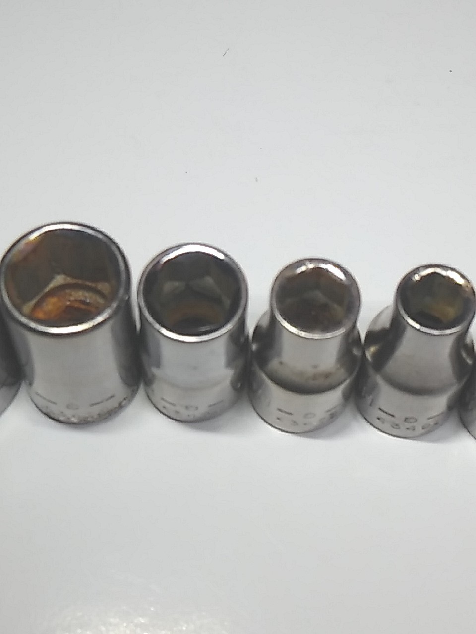 Craftsman 6pc 1/4″ Drive-G Series-Shallow SAE 6pt Socket Set Made In USA