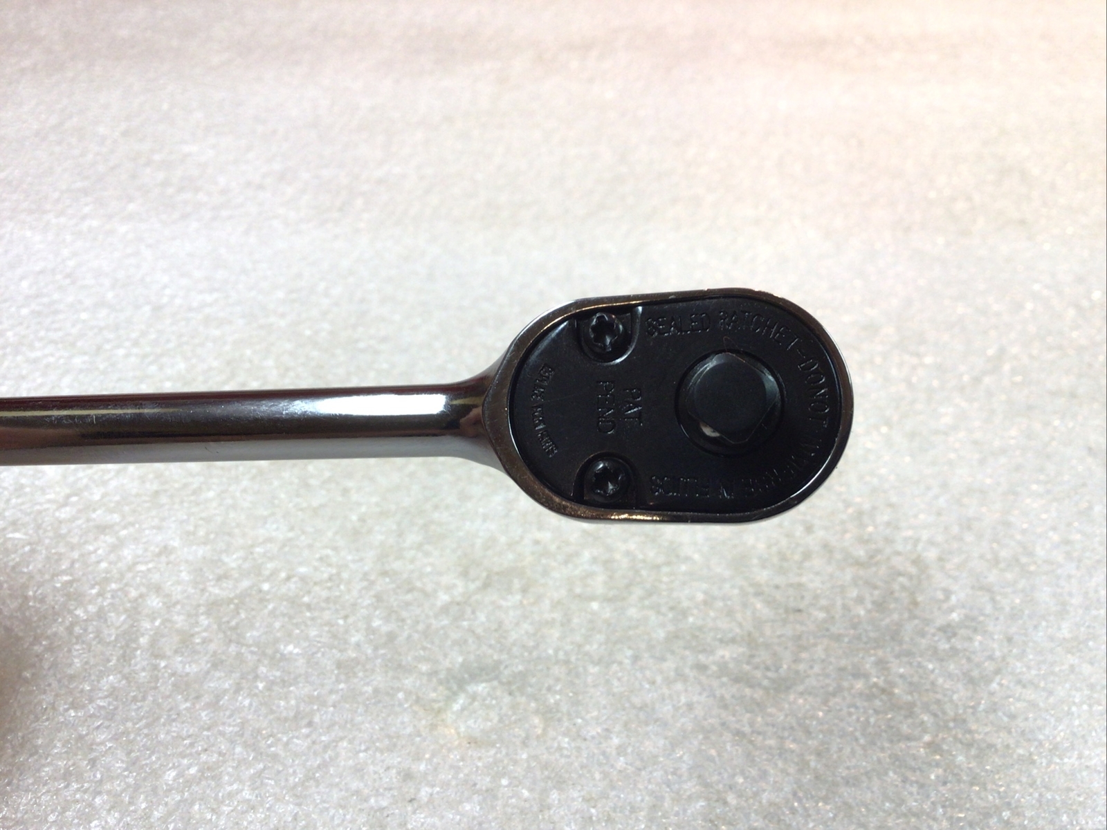 Snap On-#TL72 – Chrome, 6-1/2” Long Handle, 1/4” Dr., Ratchet-USA-NEW-