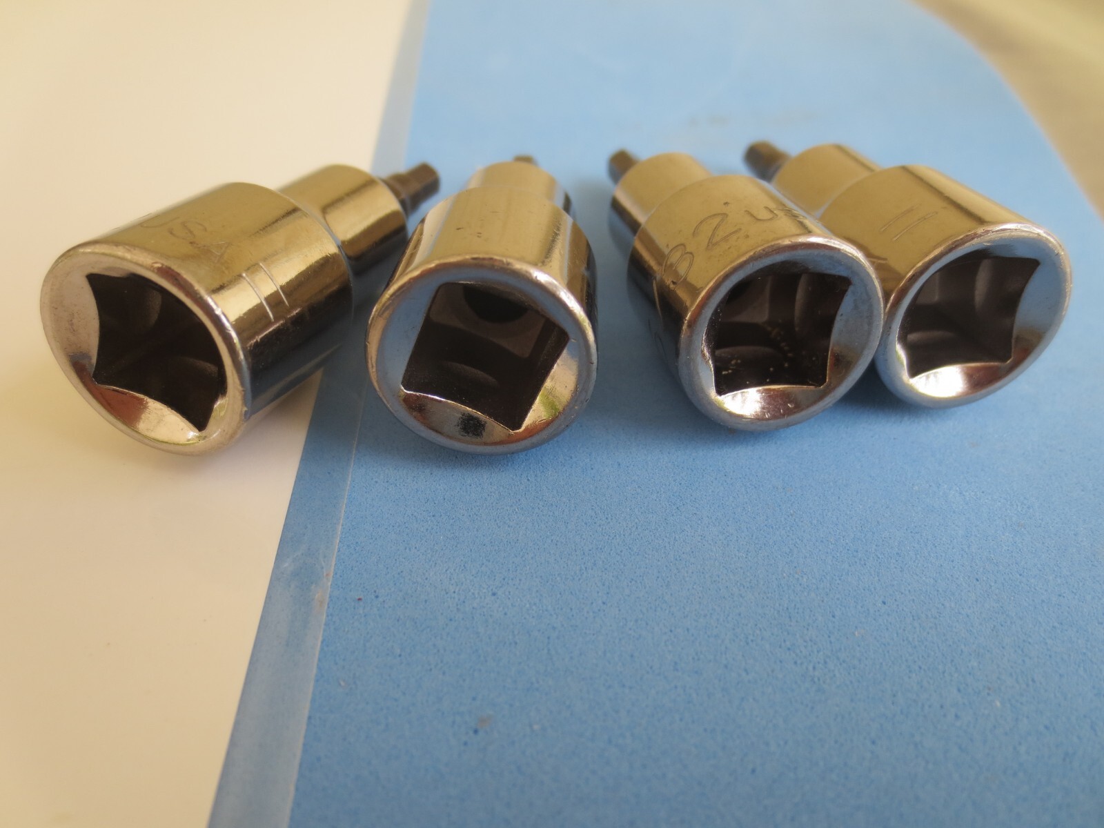 (4 pc Lot), 5/32″ Hex Bit Socket, 3/8″ Drive ★ ★ Made in USA ★ ★